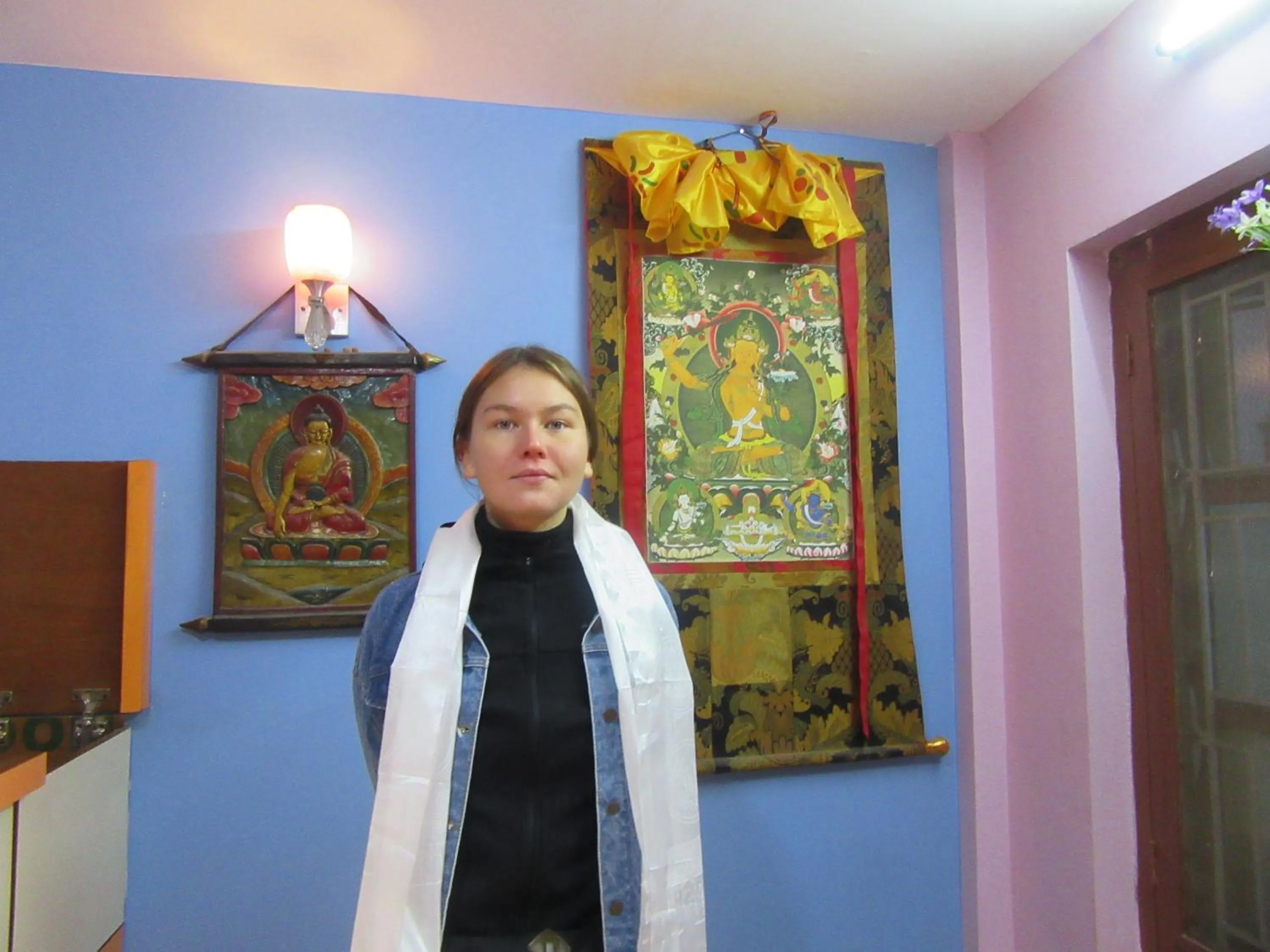 People in STUPA VIEW INN