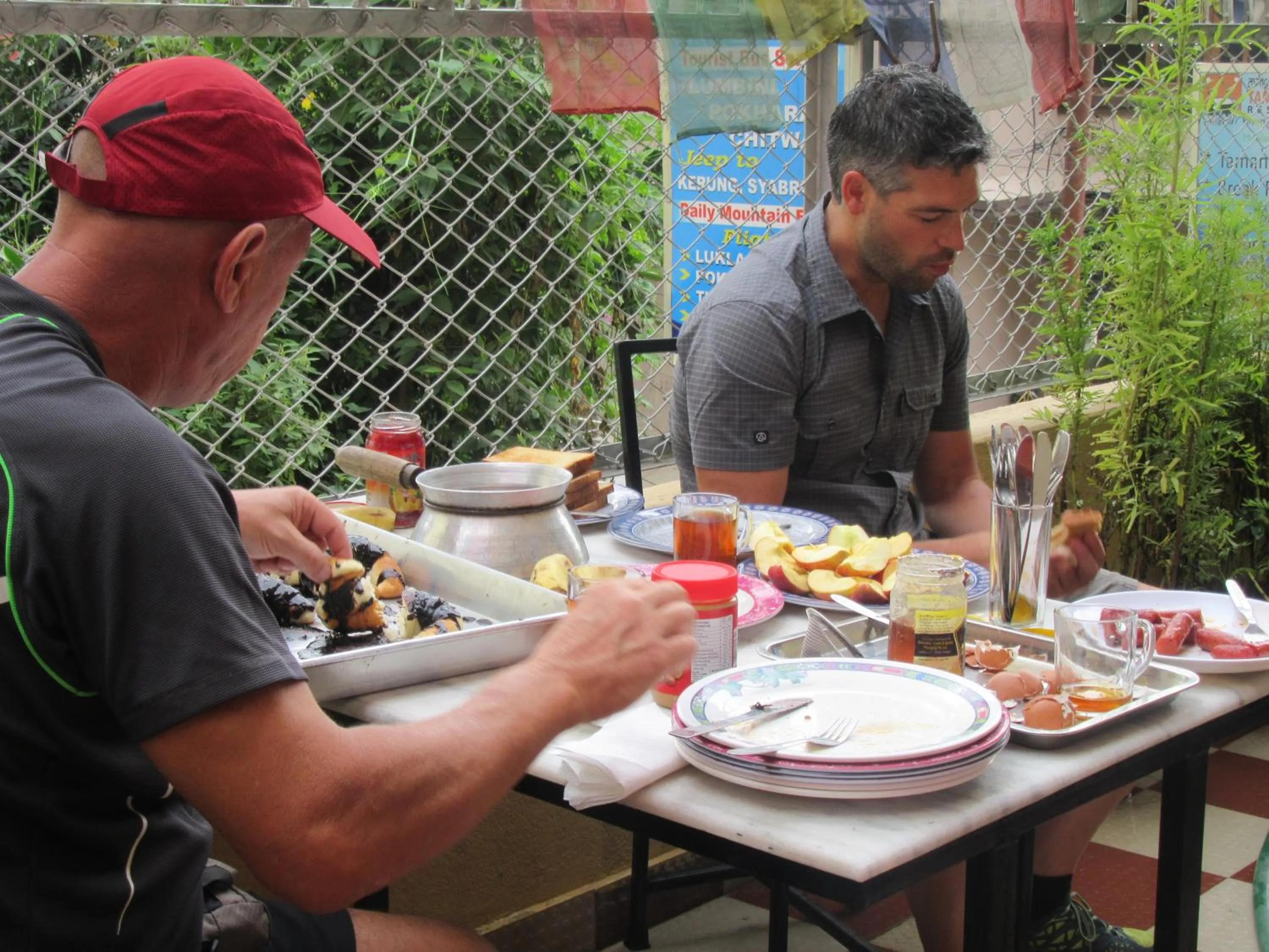 Restaurant/places to eat in STUPA VIEW INN