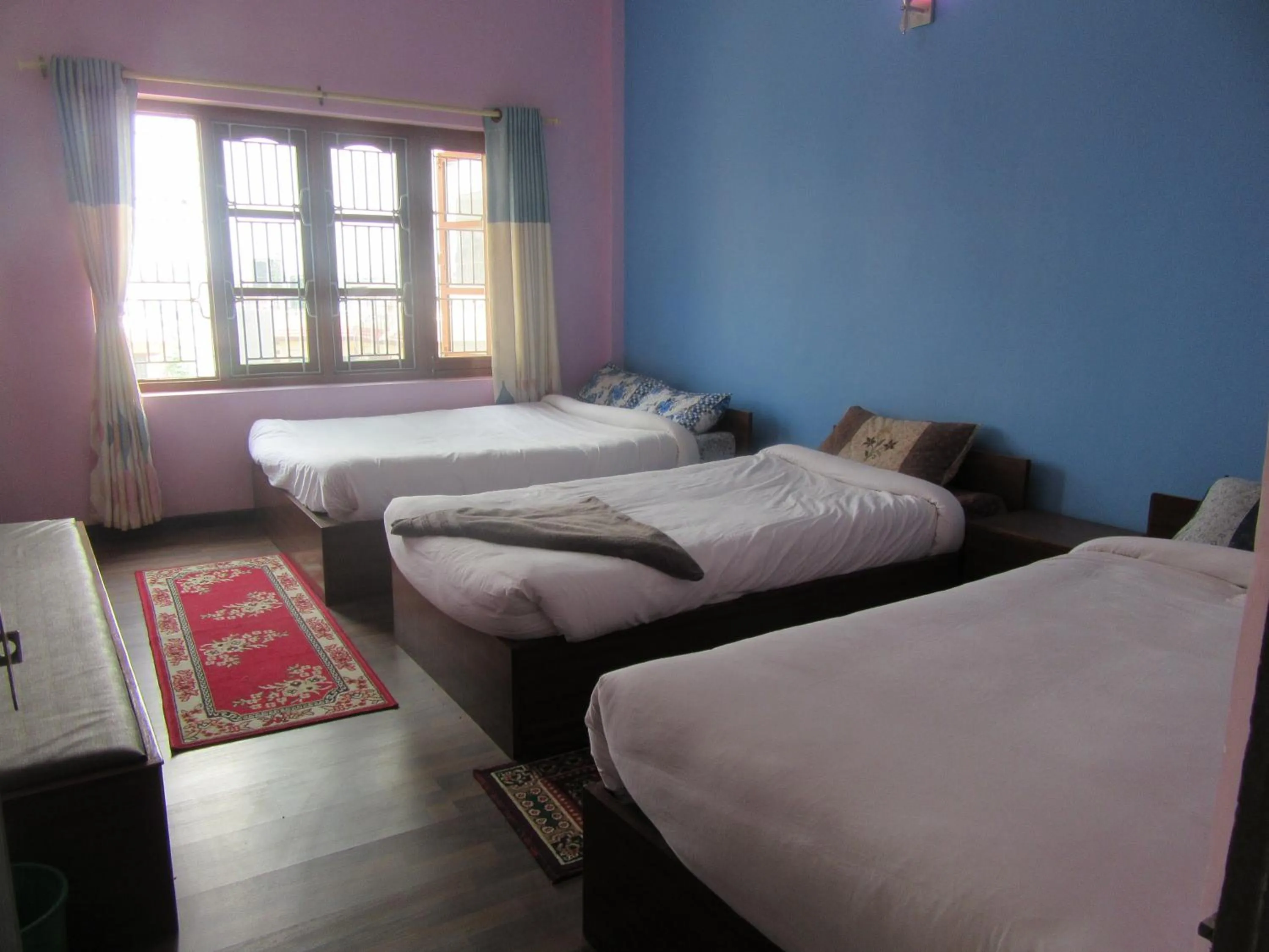 Bed in STUPA VIEW INN