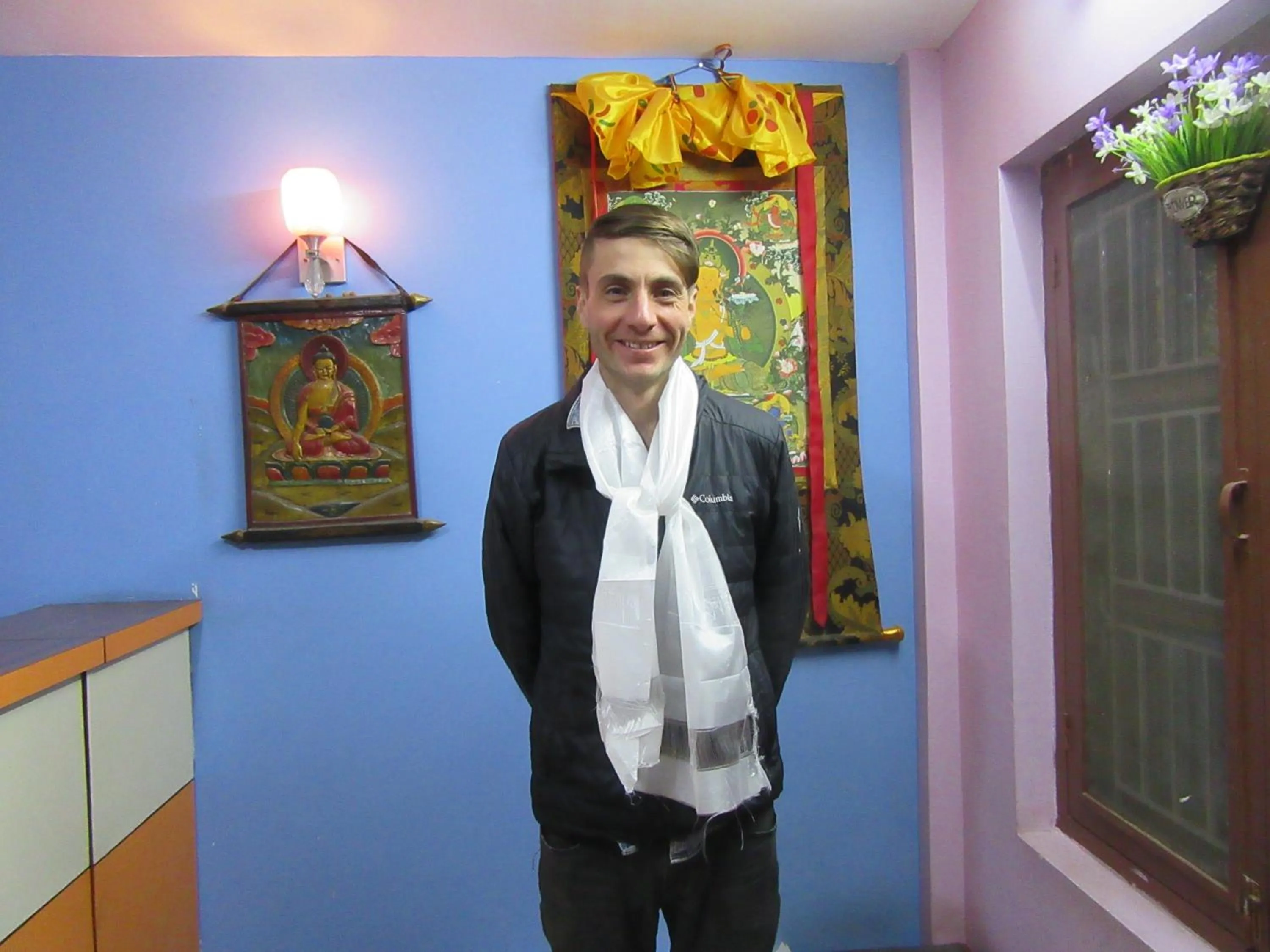 People in STUPA VIEW INN