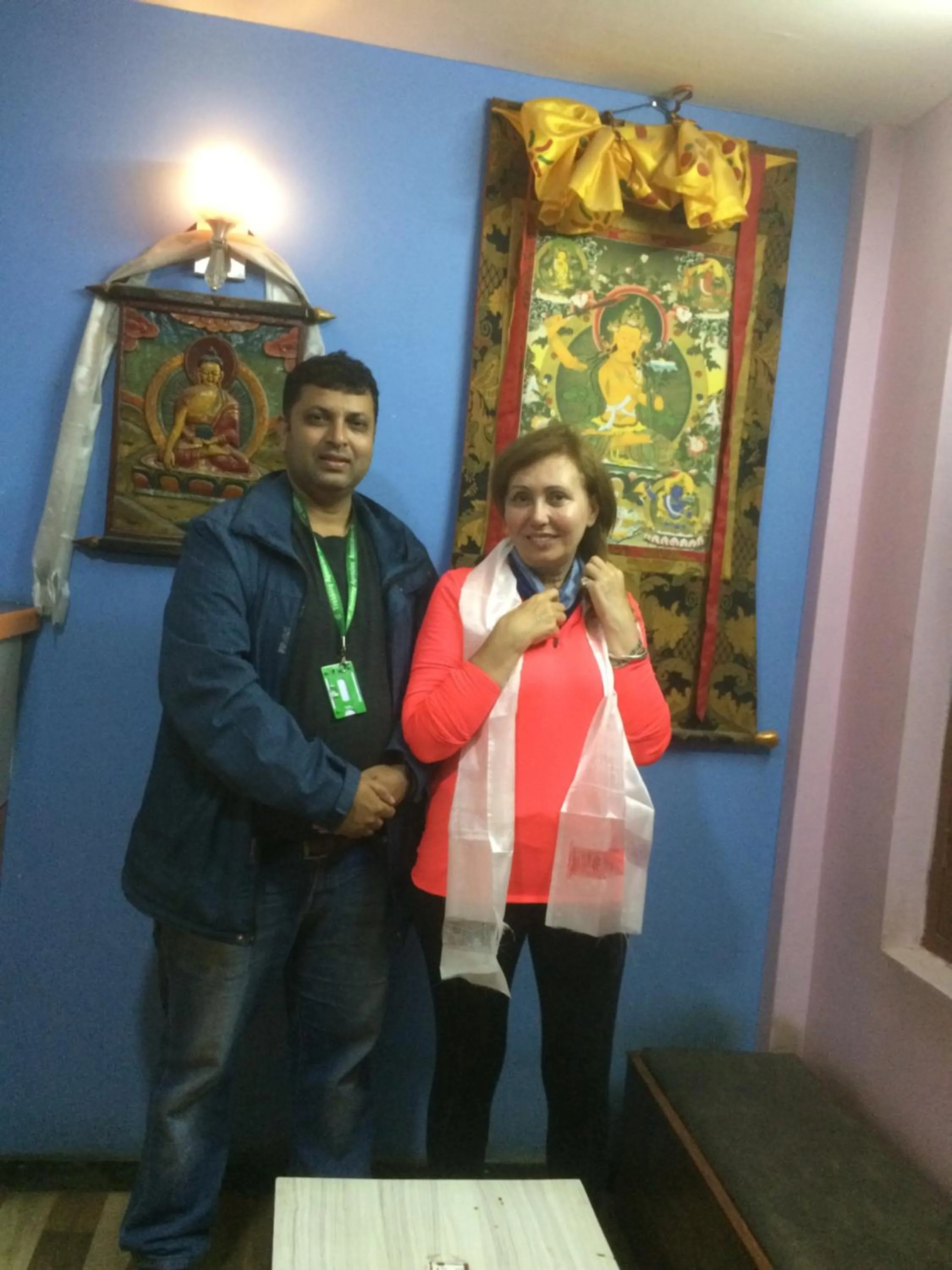 Staff in STUPA VIEW INN