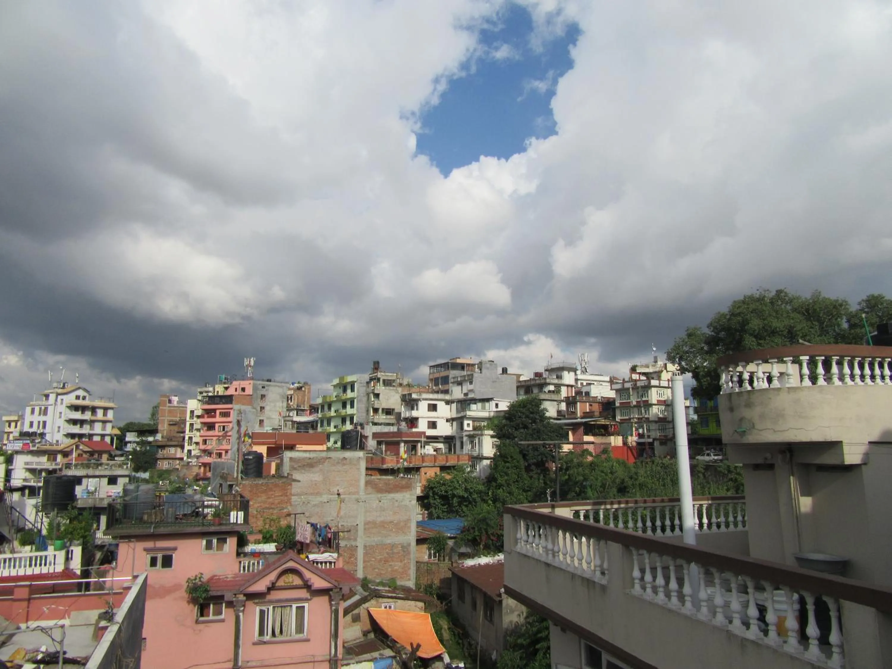 Balcony/Terrace in STUPA VIEW INN