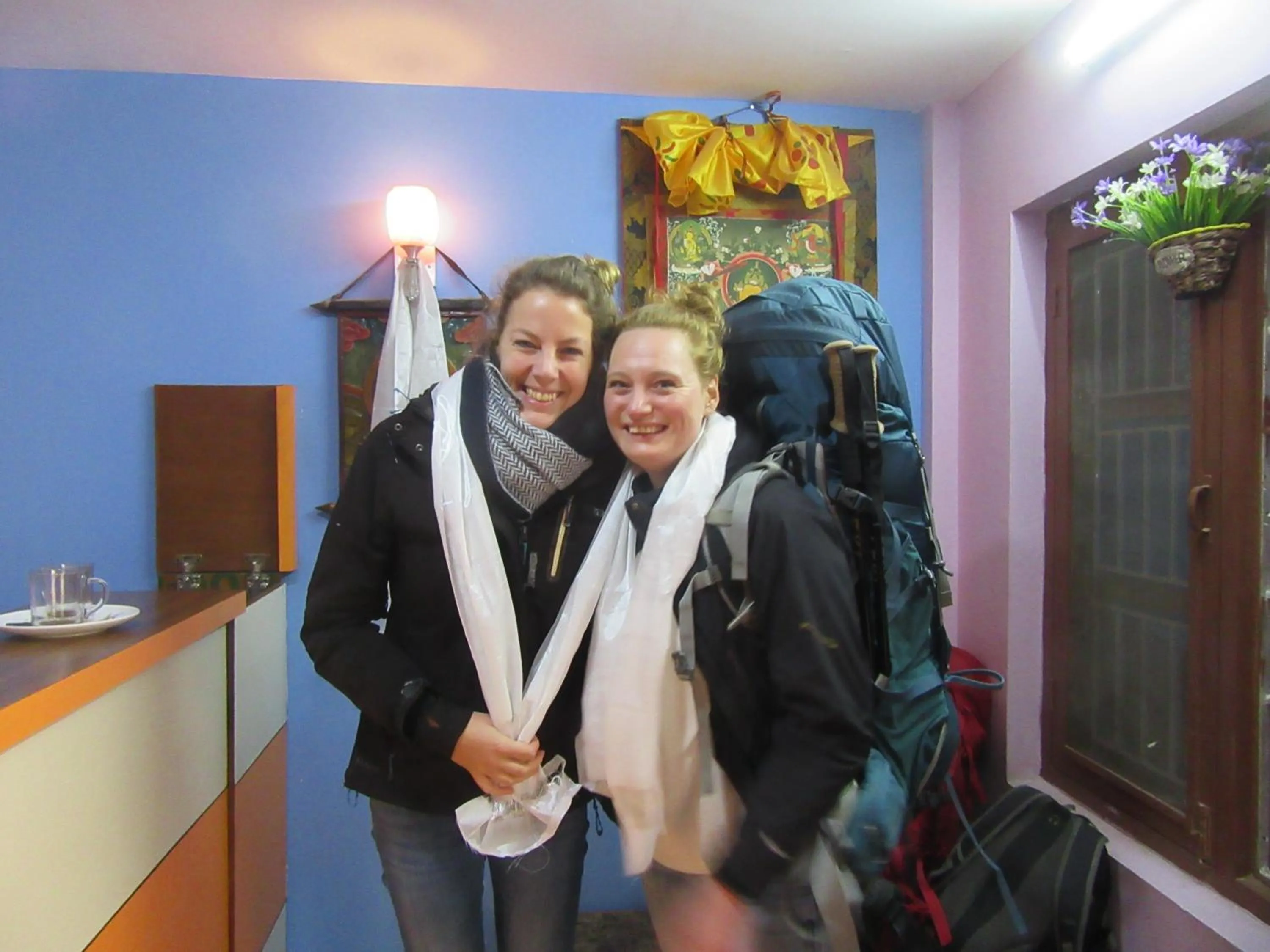 People in STUPA VIEW INN