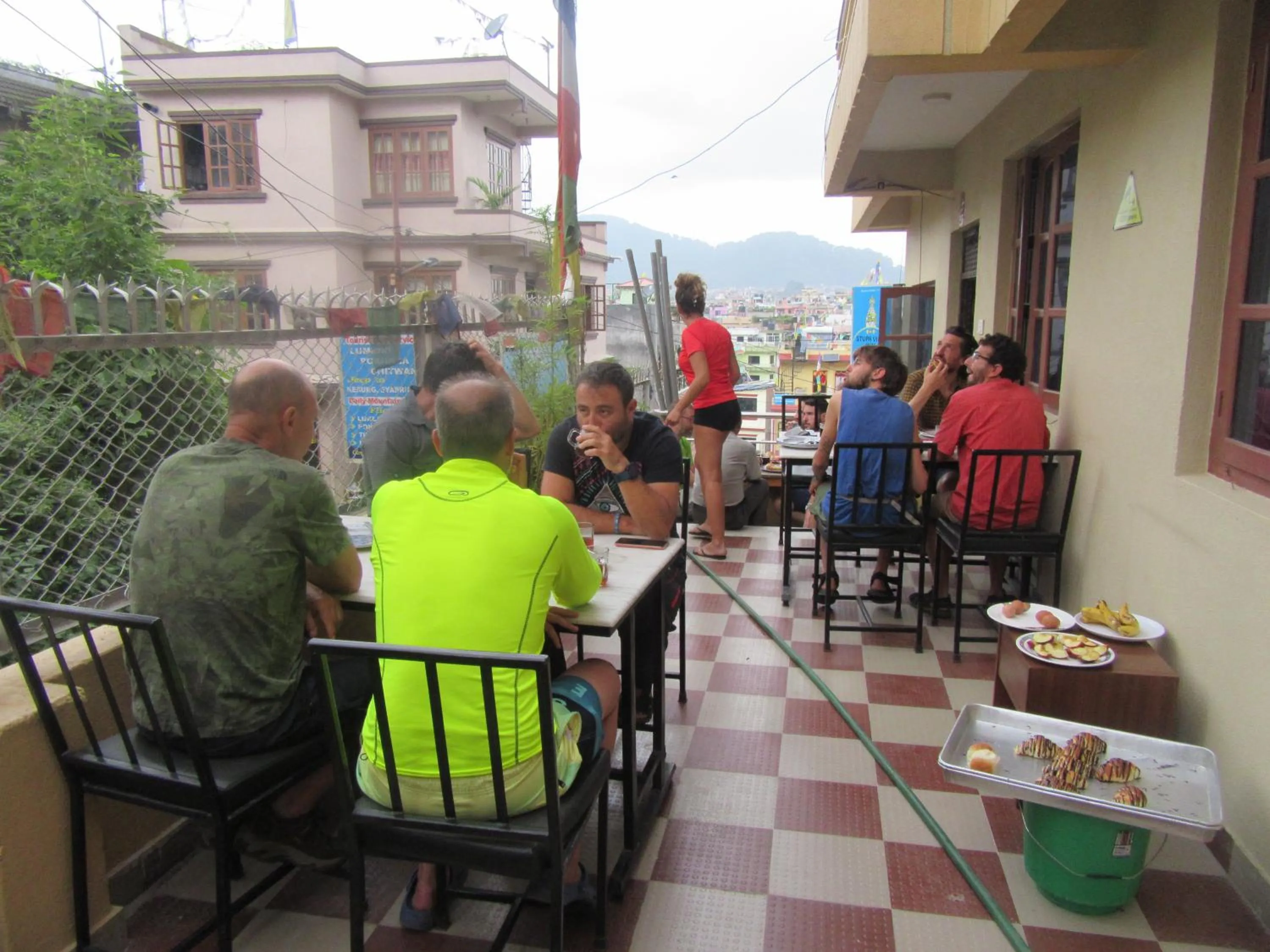 Restaurant/places to eat in STUPA VIEW INN