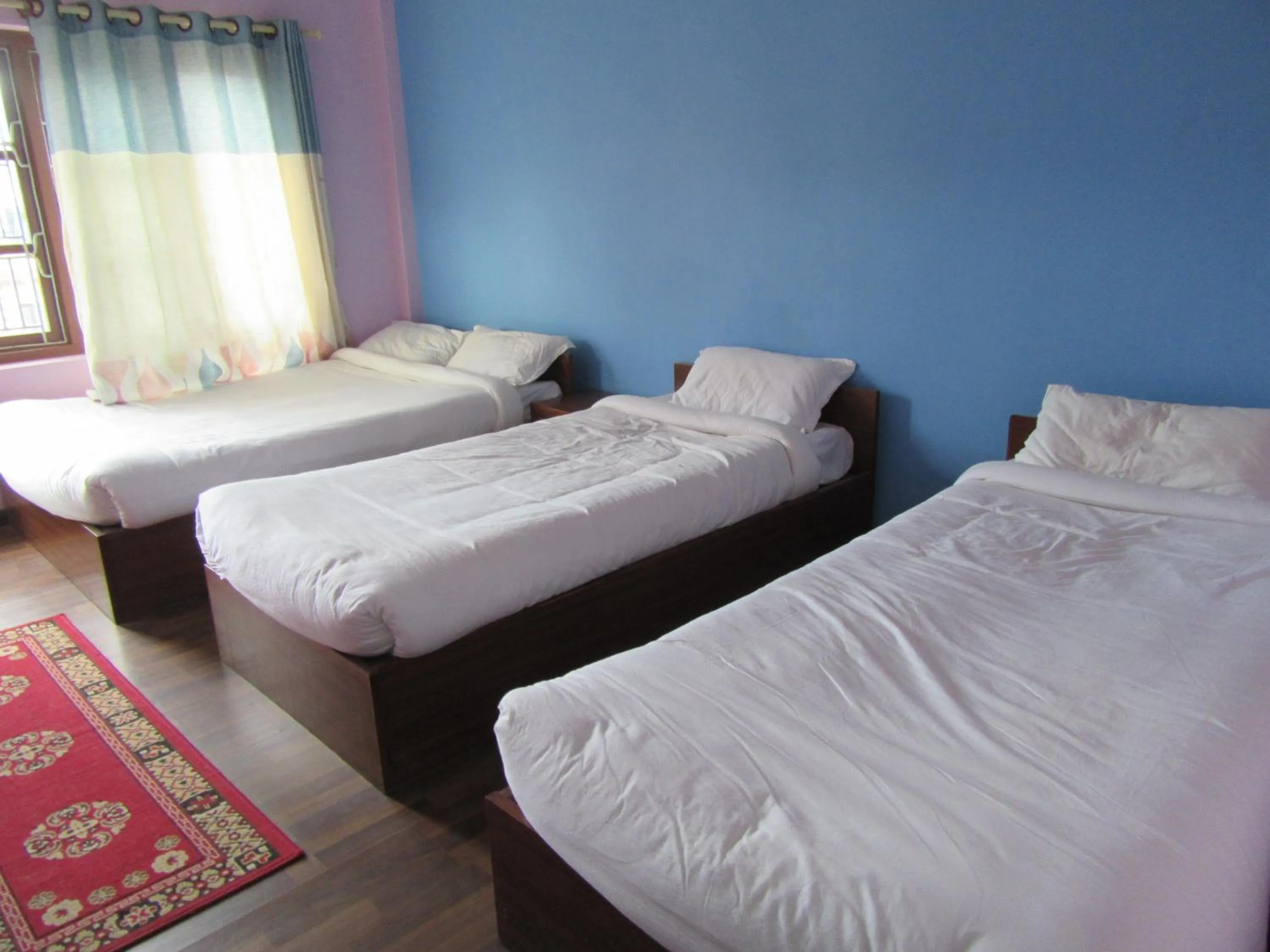 Bed in STUPA VIEW INN