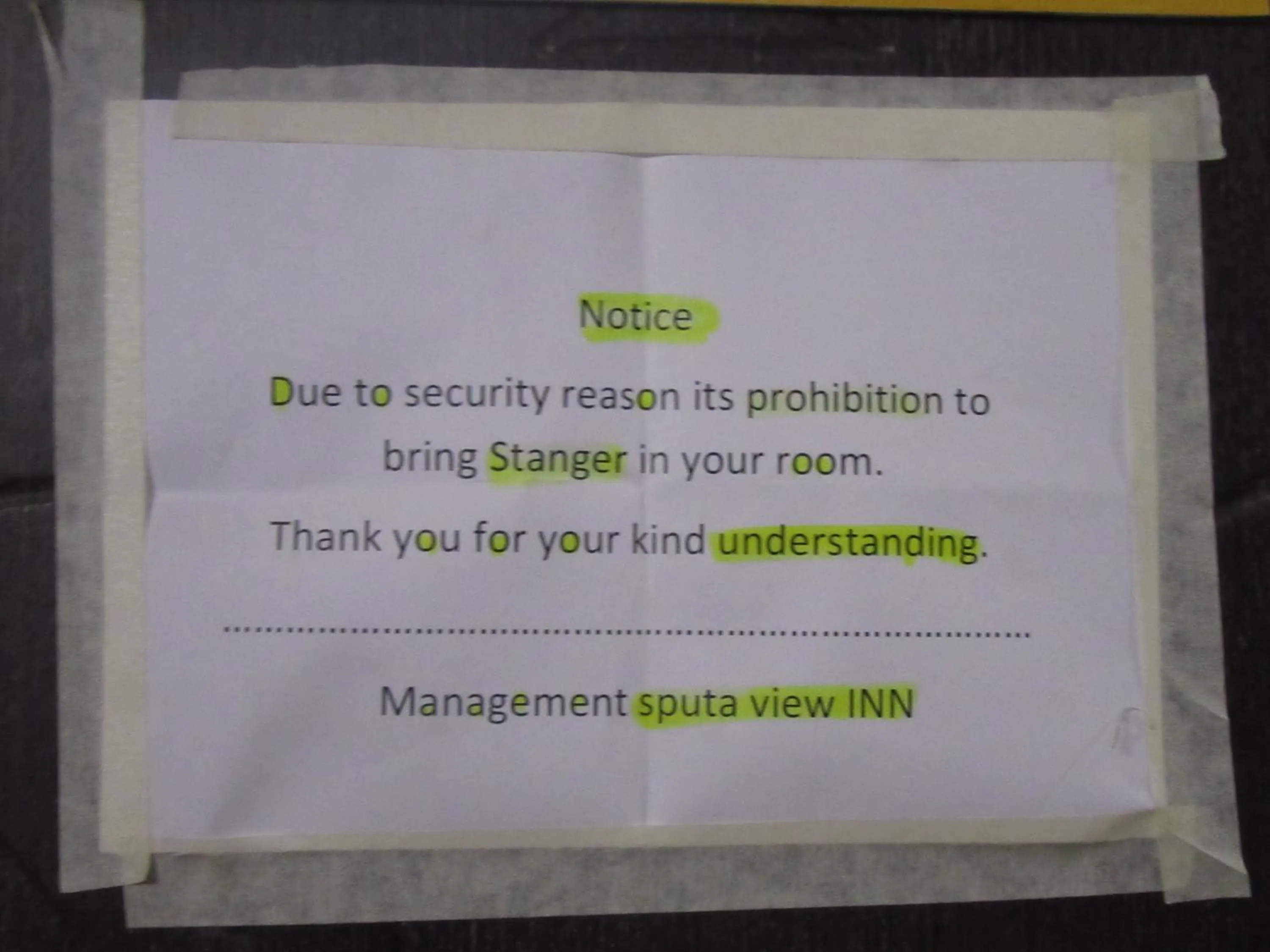 Property logo or sign in STUPA VIEW INN