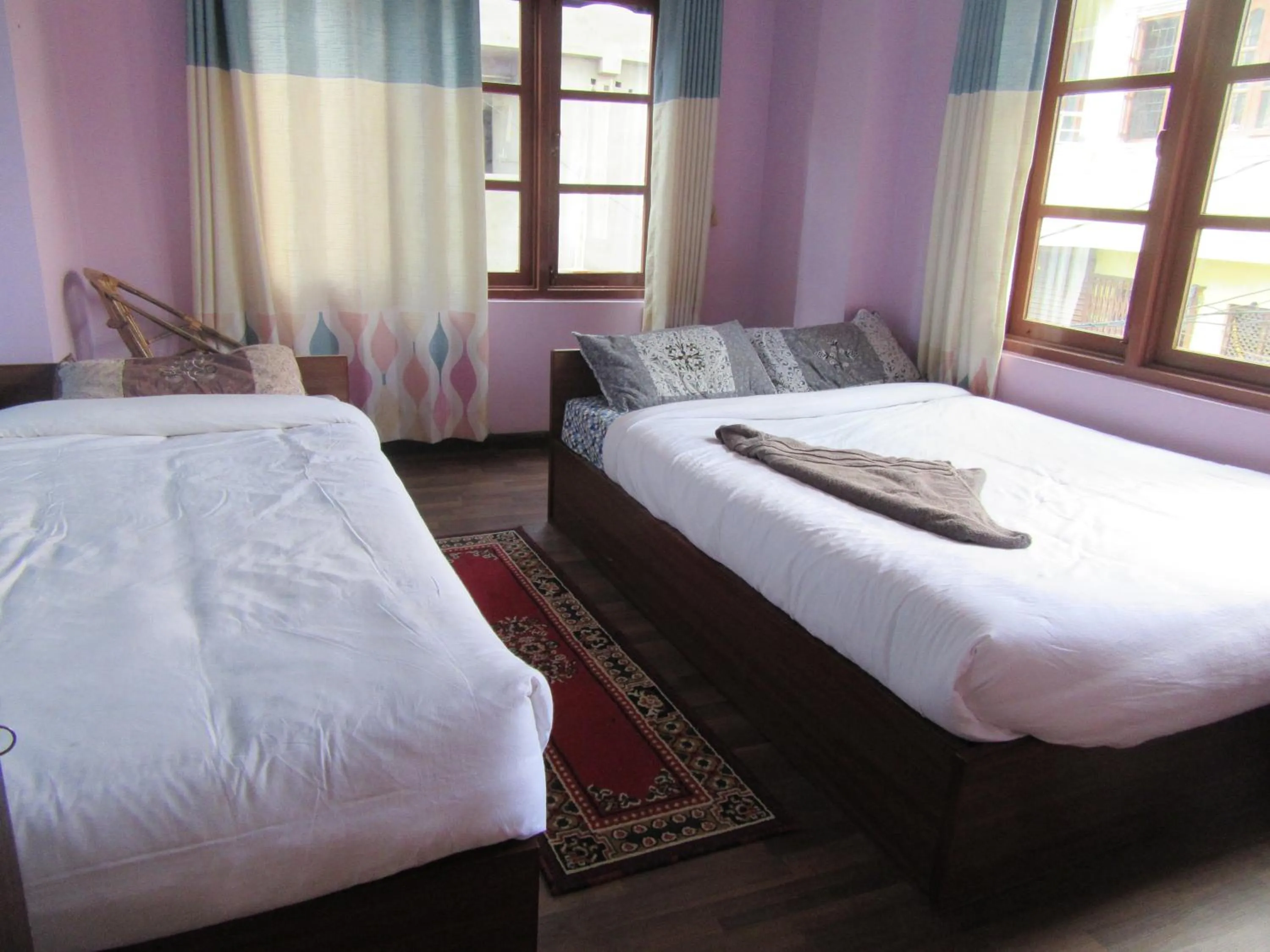 Bed in STUPA VIEW INN
