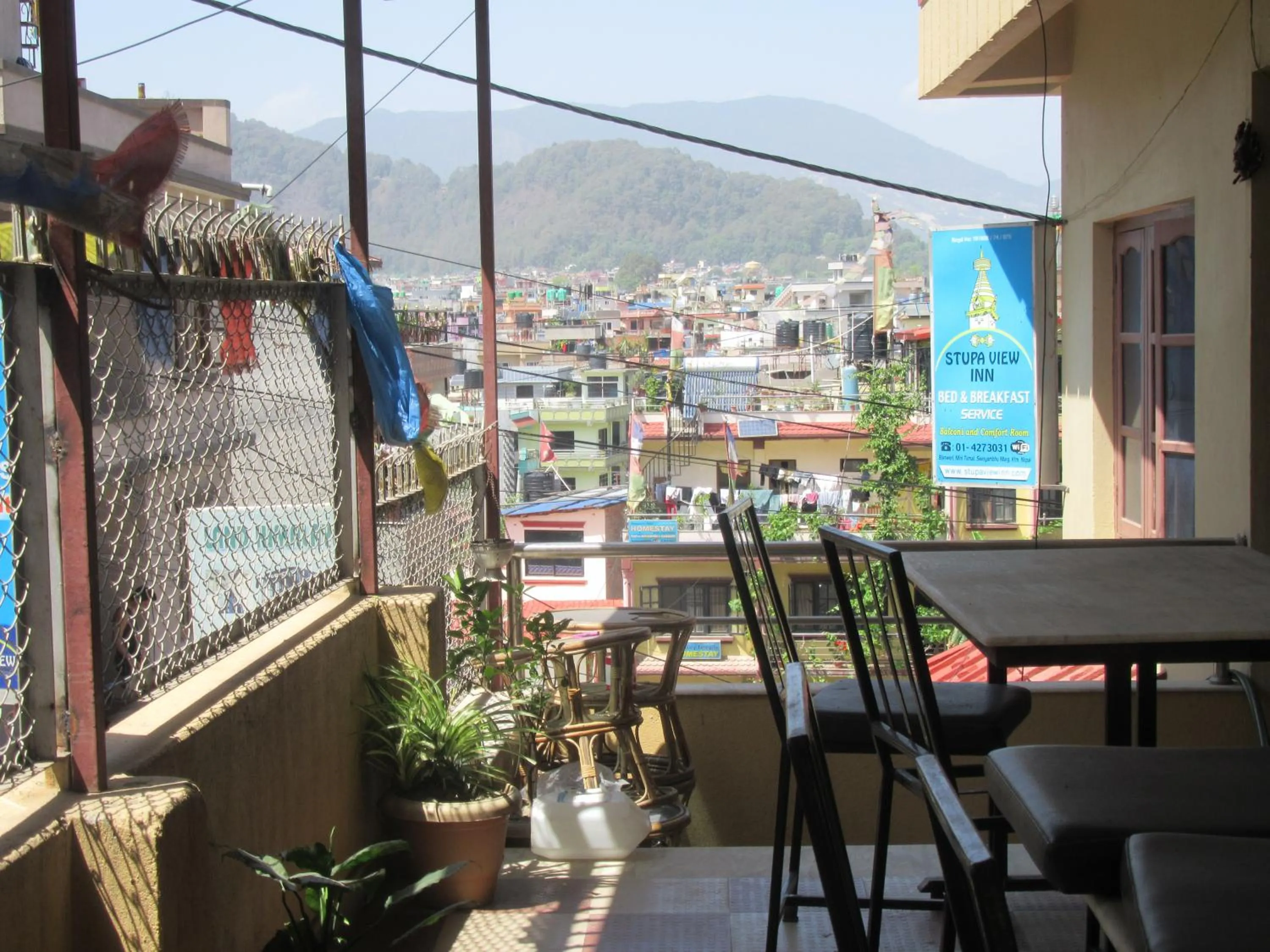 Restaurant/places to eat in STUPA VIEW INN