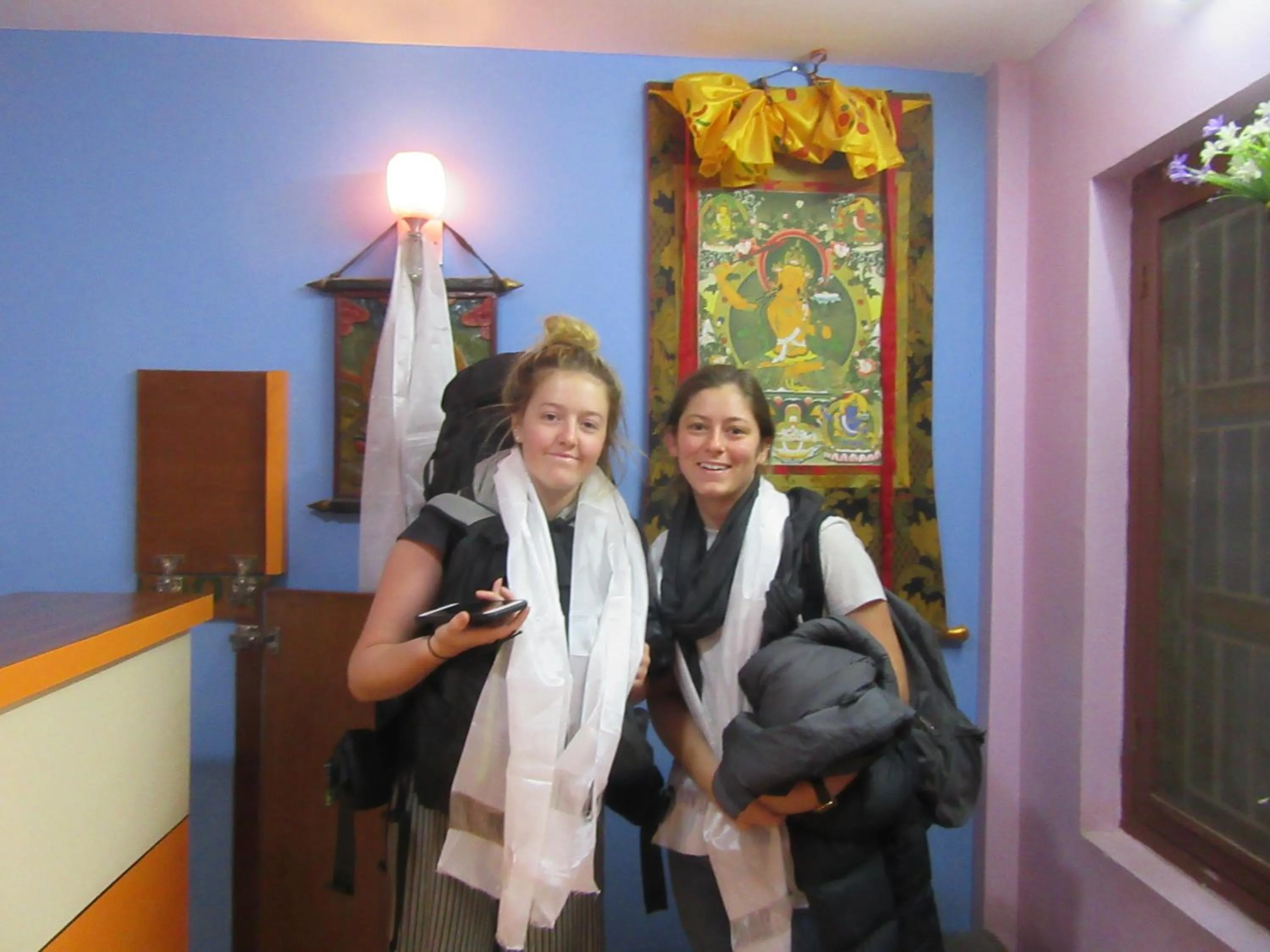 People in STUPA VIEW INN