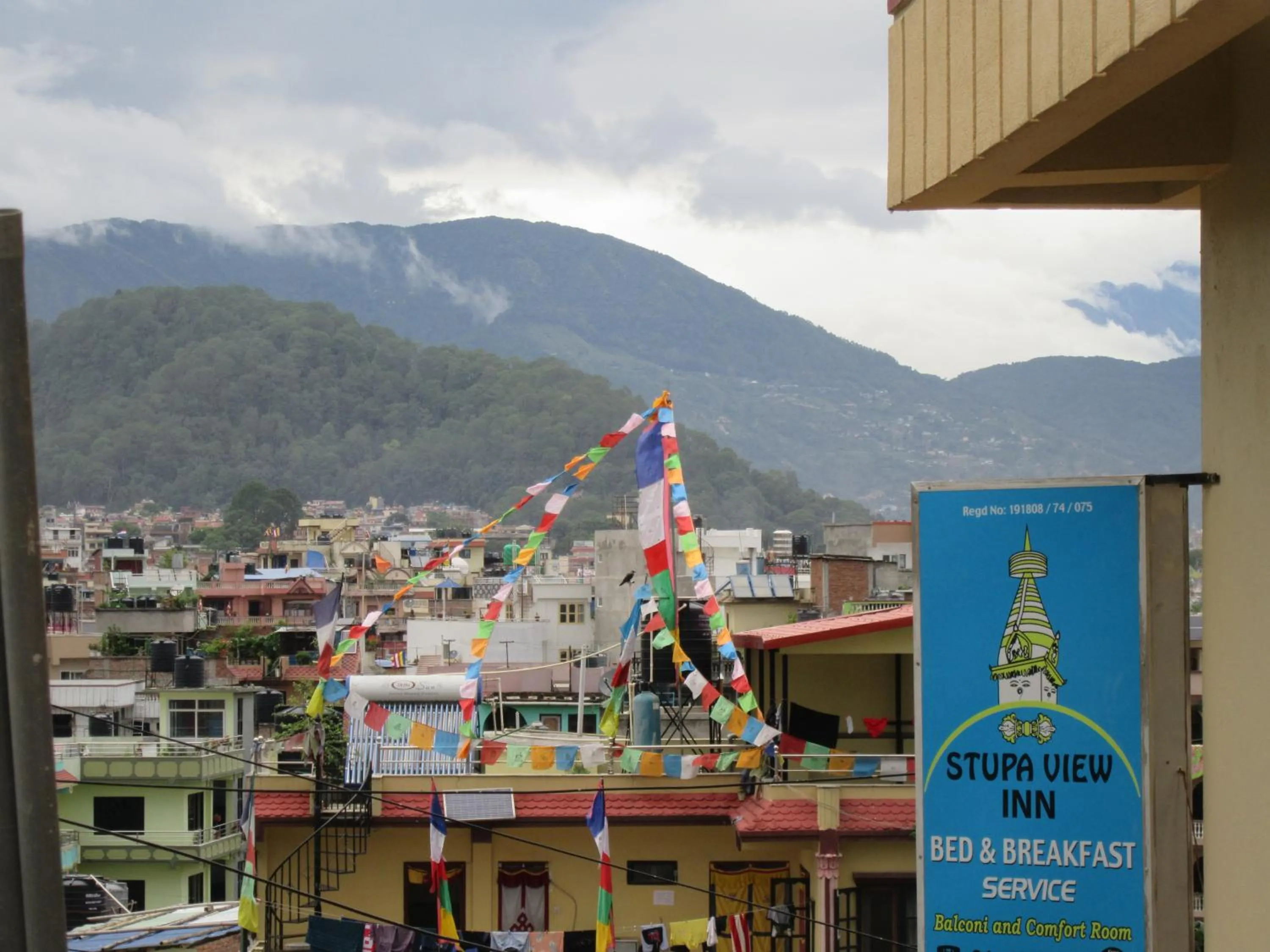 Mountain view in STUPA VIEW INN