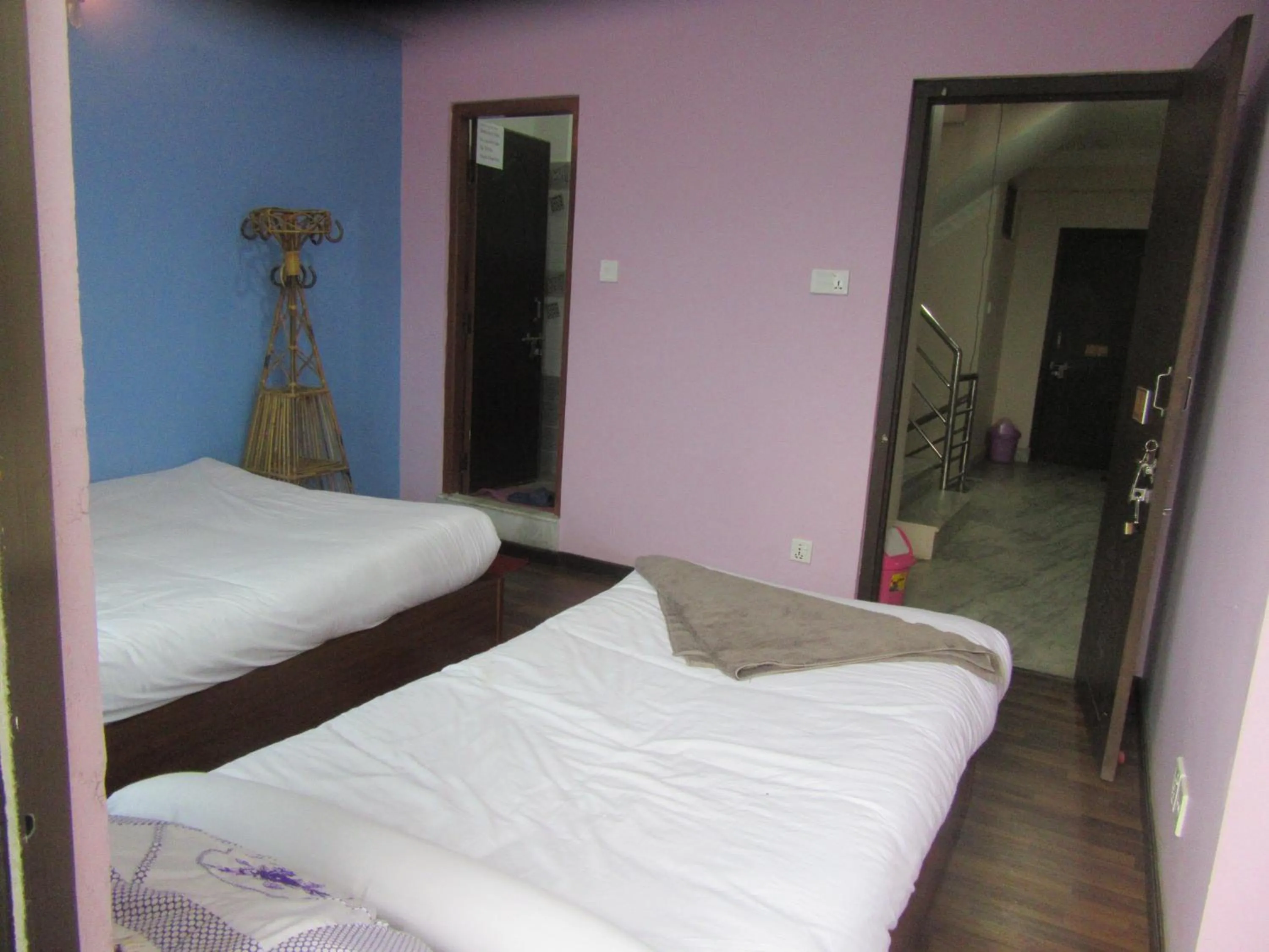 Bed in STUPA VIEW INN