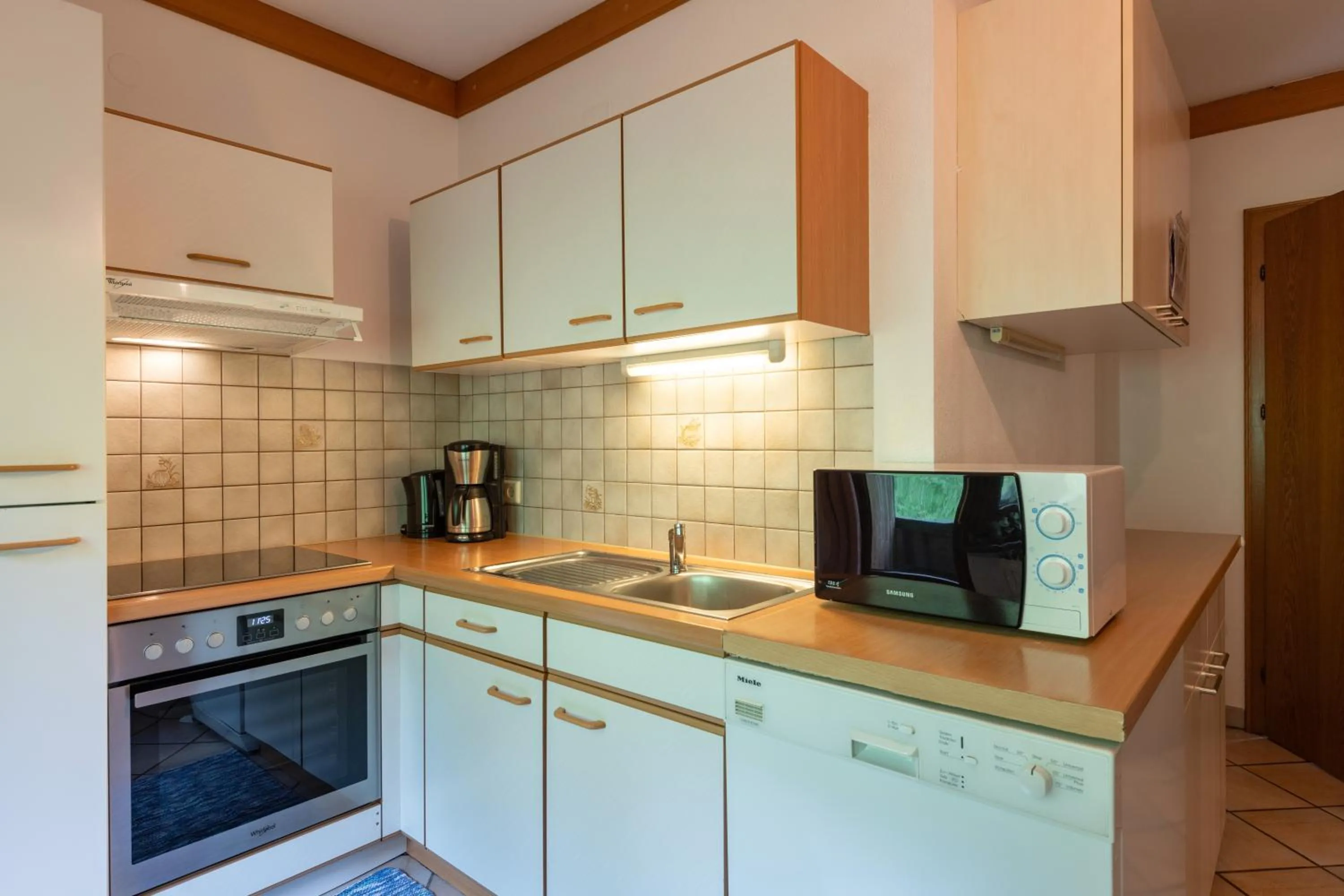Kitchen or kitchenette in Ferienhaus Am Steindl "Steindlhof"