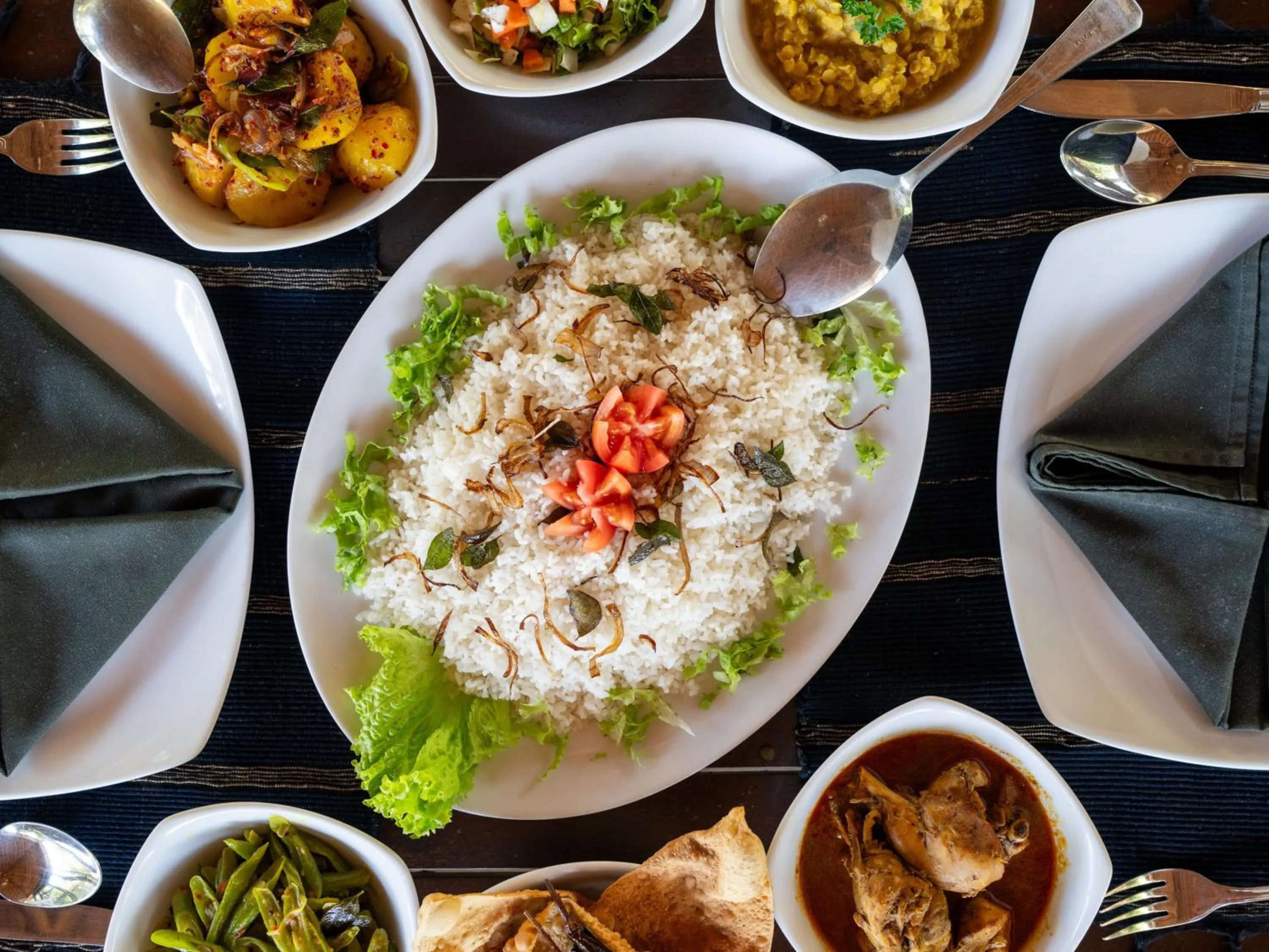 Food and drinks in Villa Sunbird Negombo