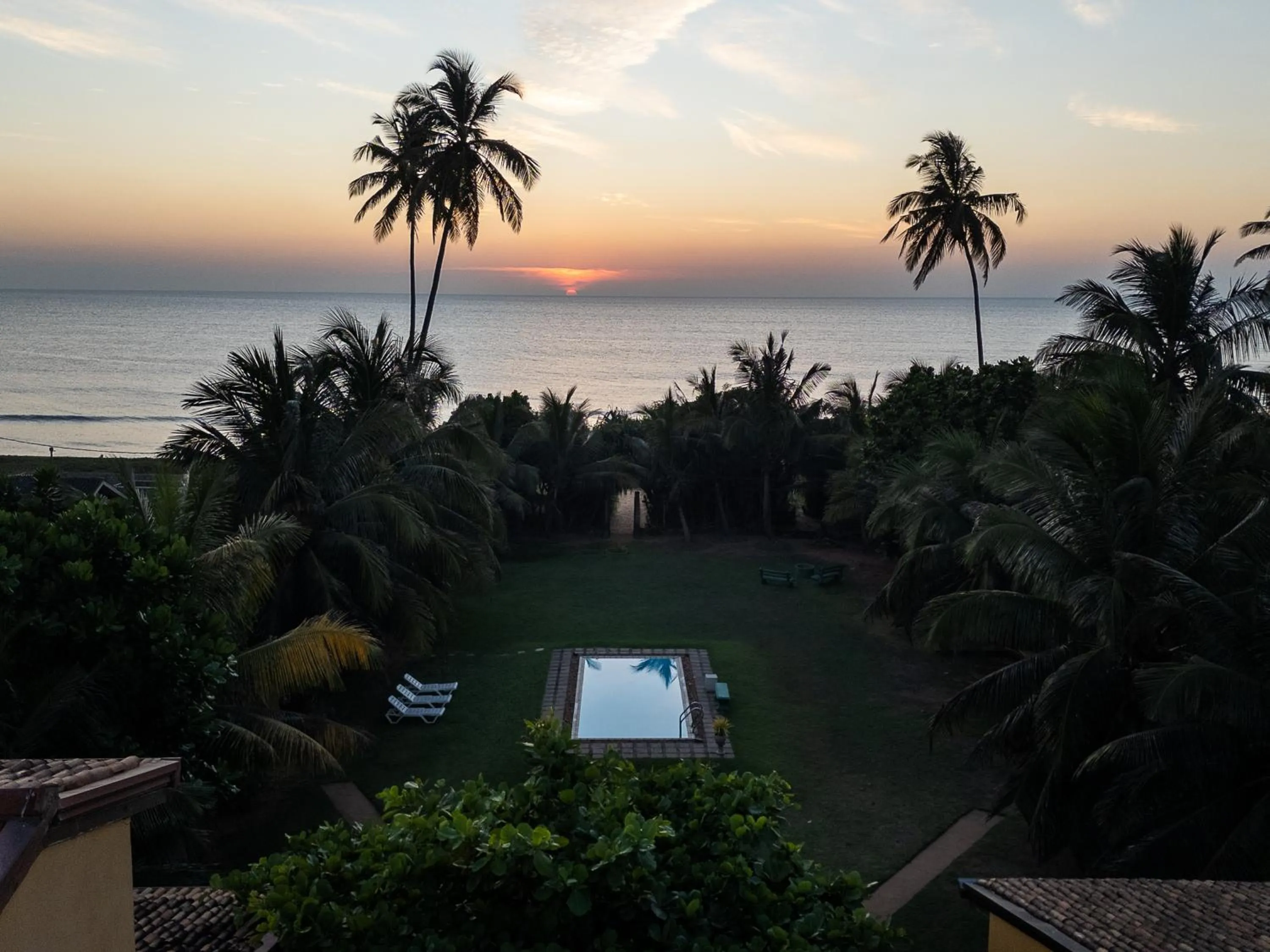 Garden view in Villa Sunbird Negombo