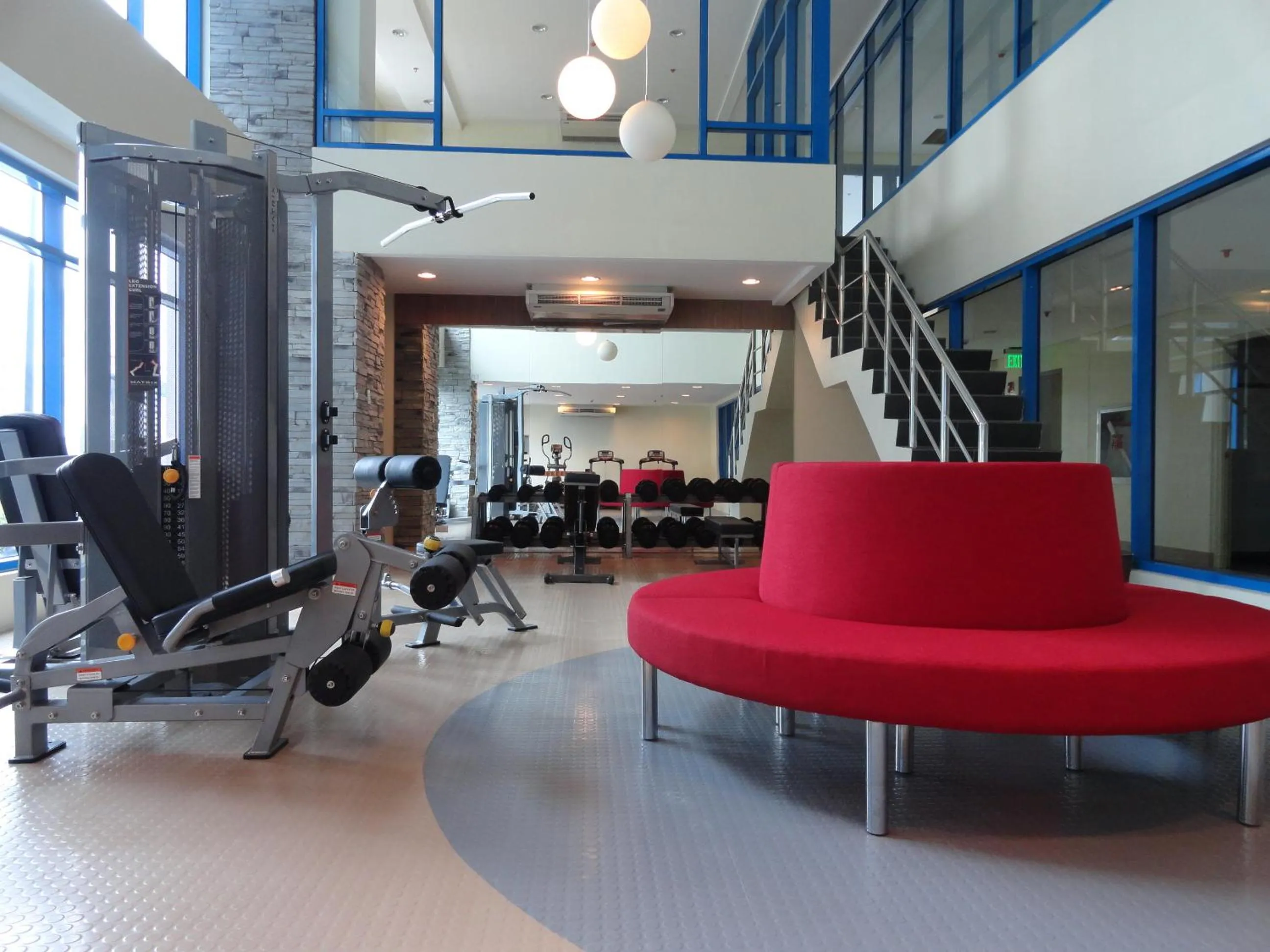 Fitness centre/facilities in One Pacific Place Serviced Residences