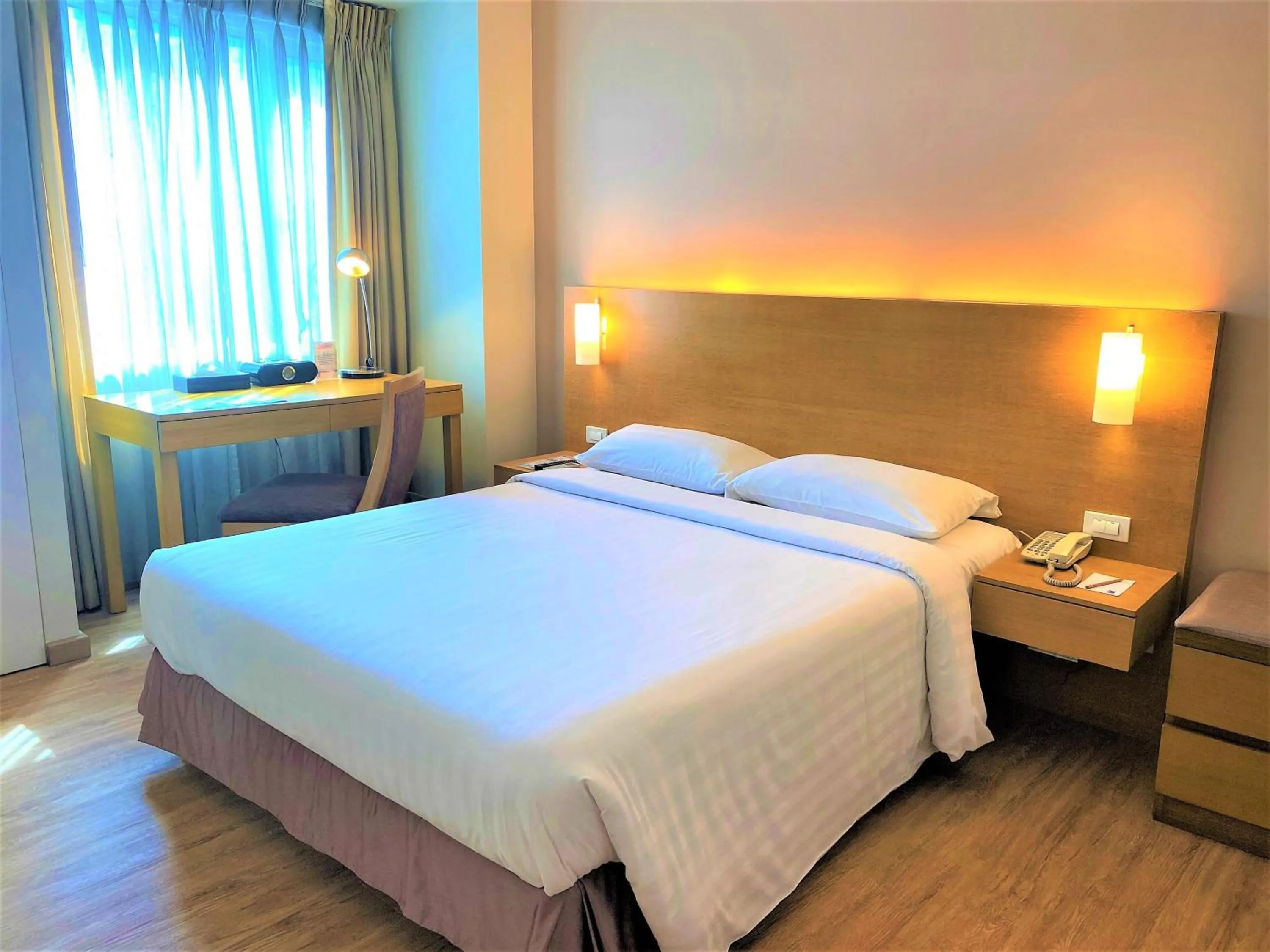 Bed in One Pacific Place Serviced Residences