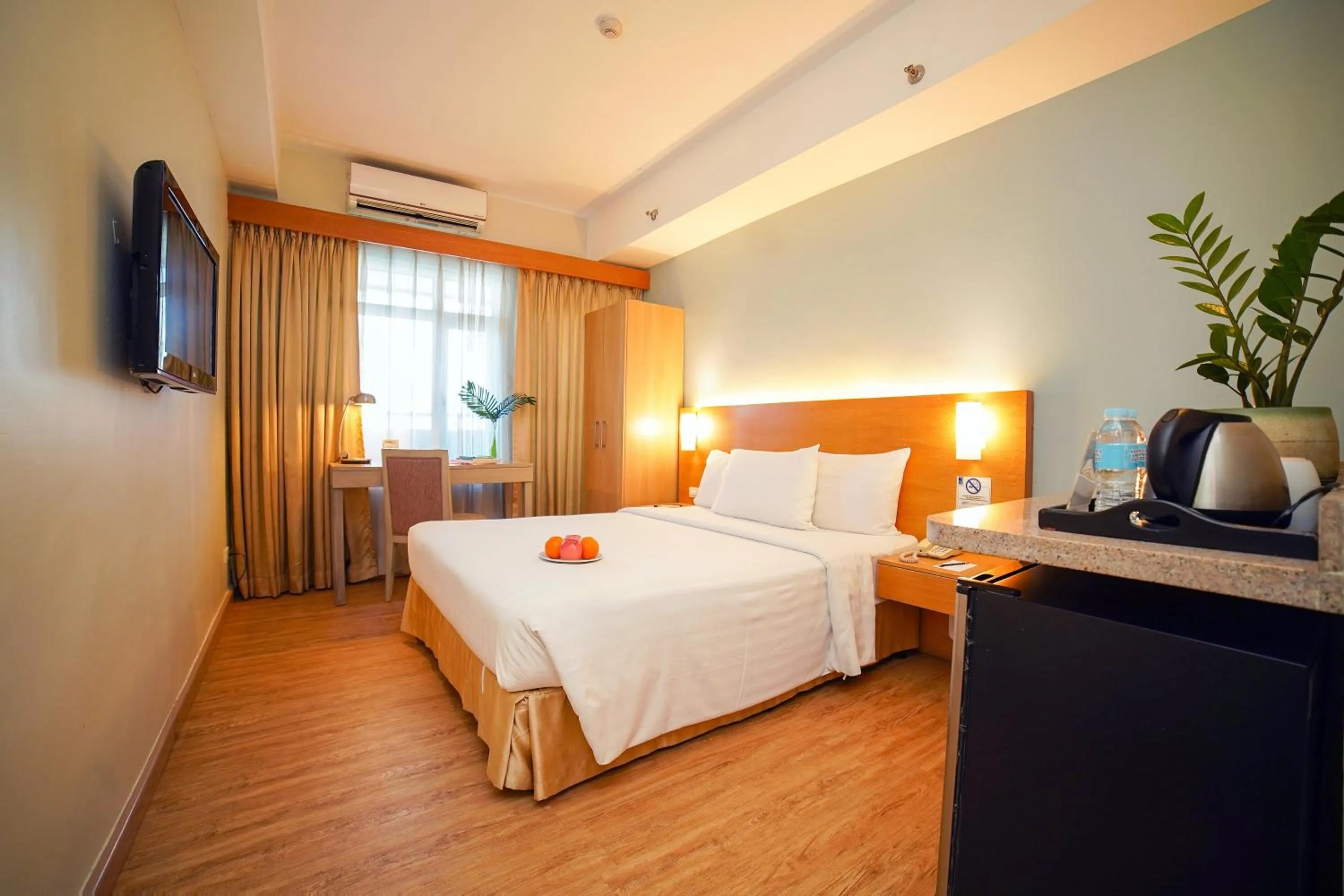 Bed in One Pacific Place Serviced Residences