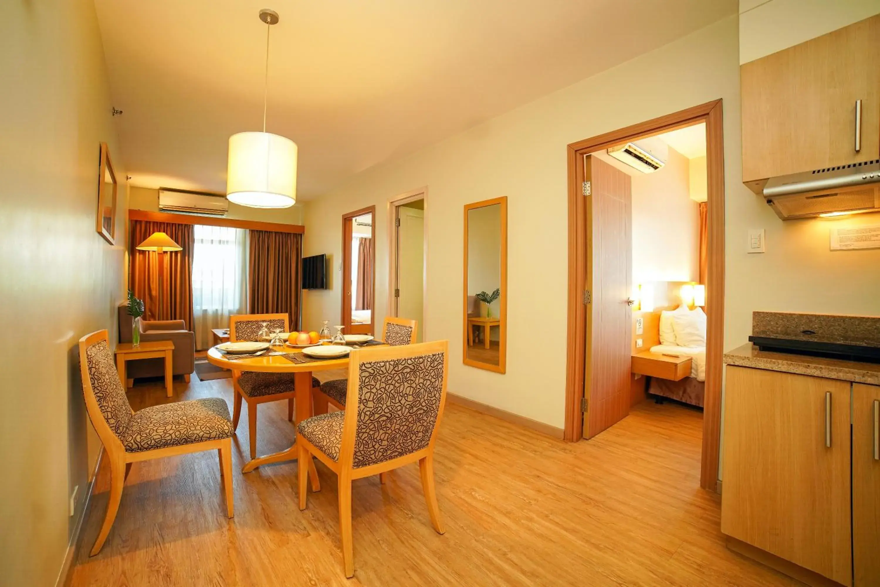 Two-Bedroom Suite in One Pacific Place Serviced Residences Two-Bedroom Suite in One Pacific Place Serviced Residences