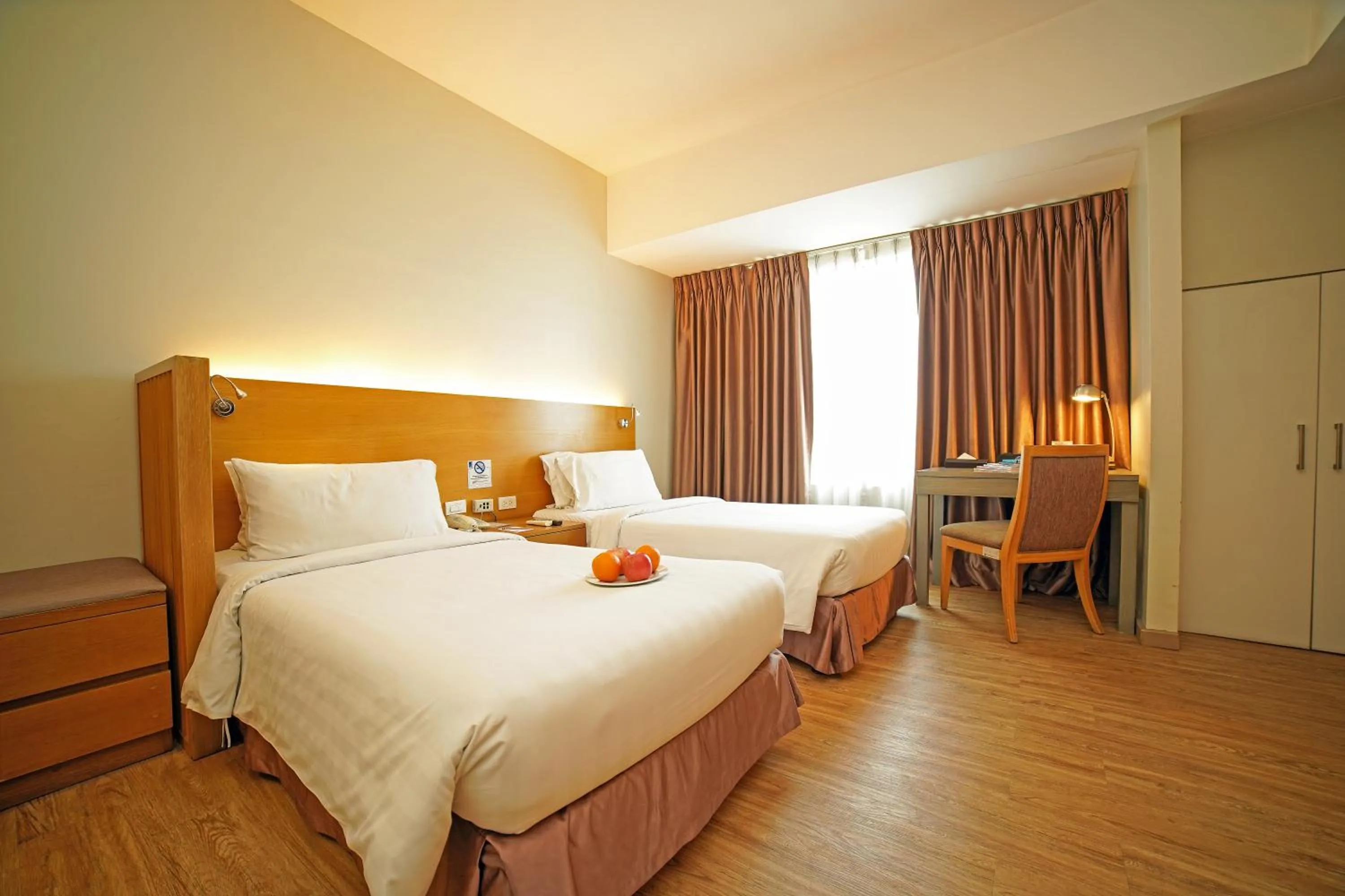 Bed in One Pacific Place Serviced Residences