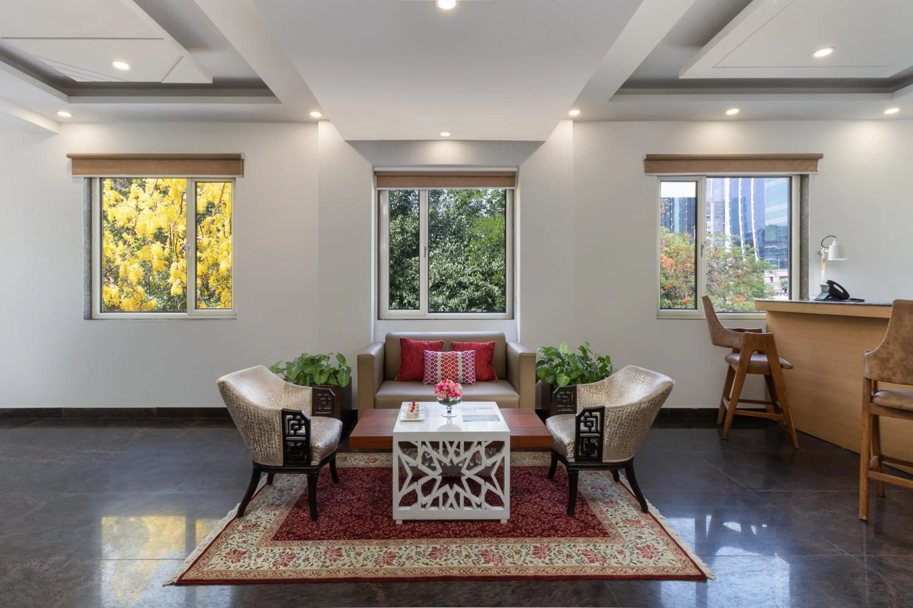 Lobby or reception in Inde Hotel Cyber City