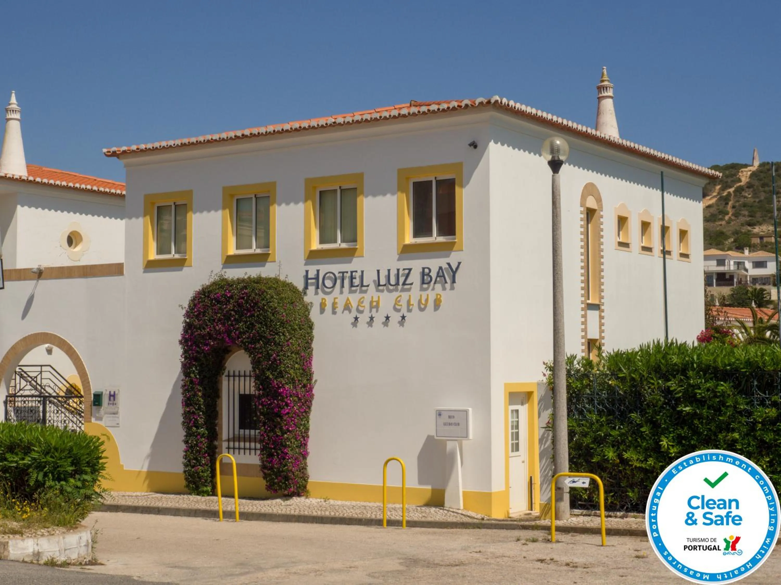 Facade/entrance in Luz Bay Hotel