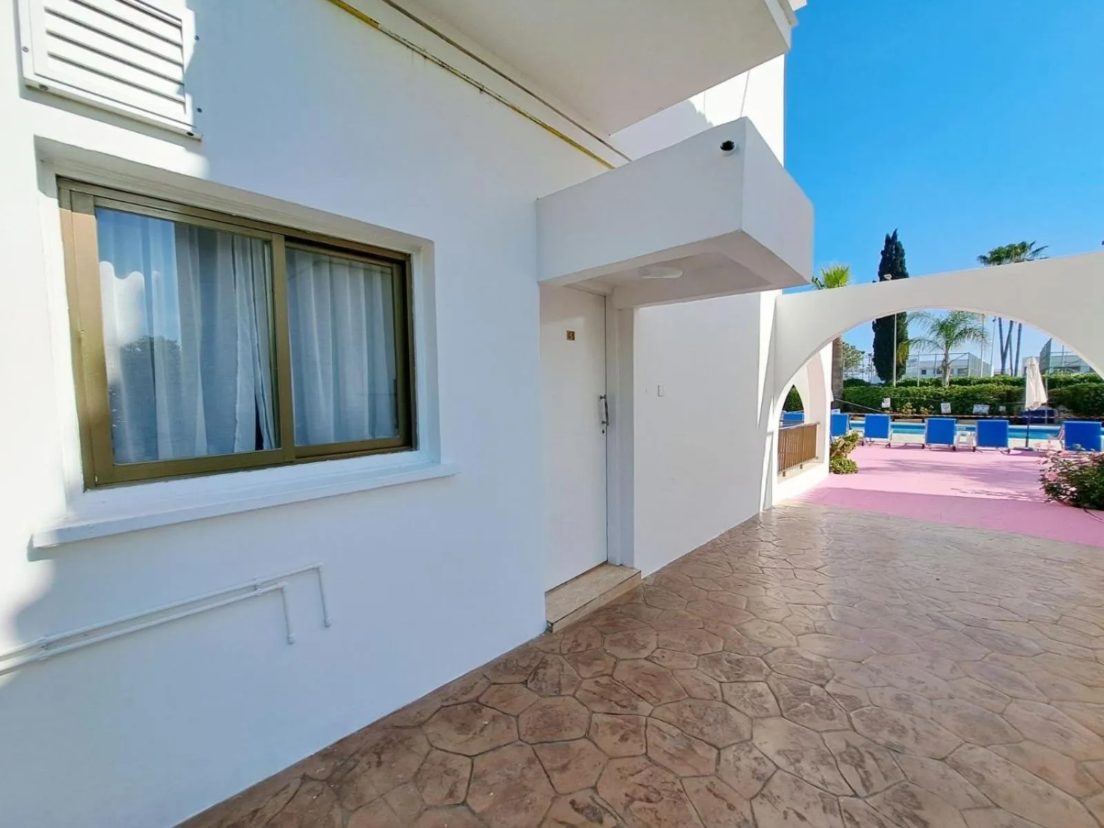 Property building in Florence Hotel Apartments