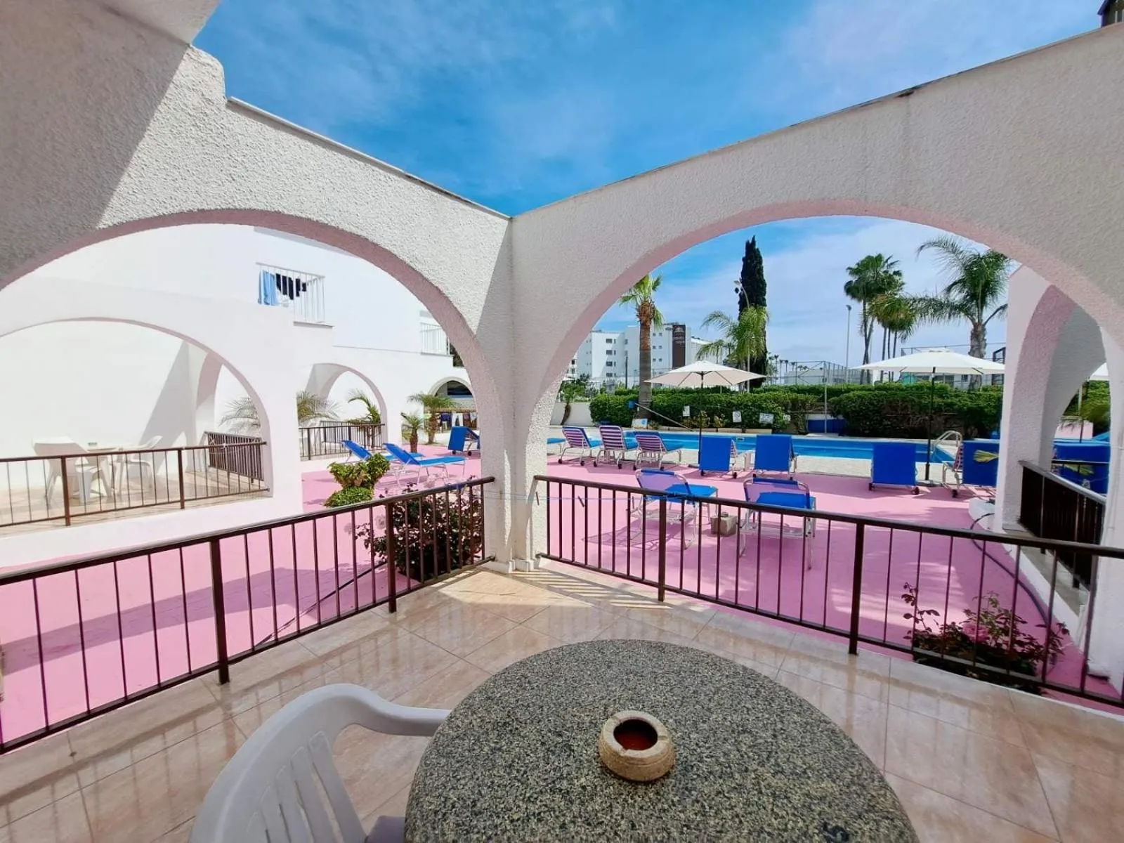 Balcony/Terrace in Florence Hotel Apartments