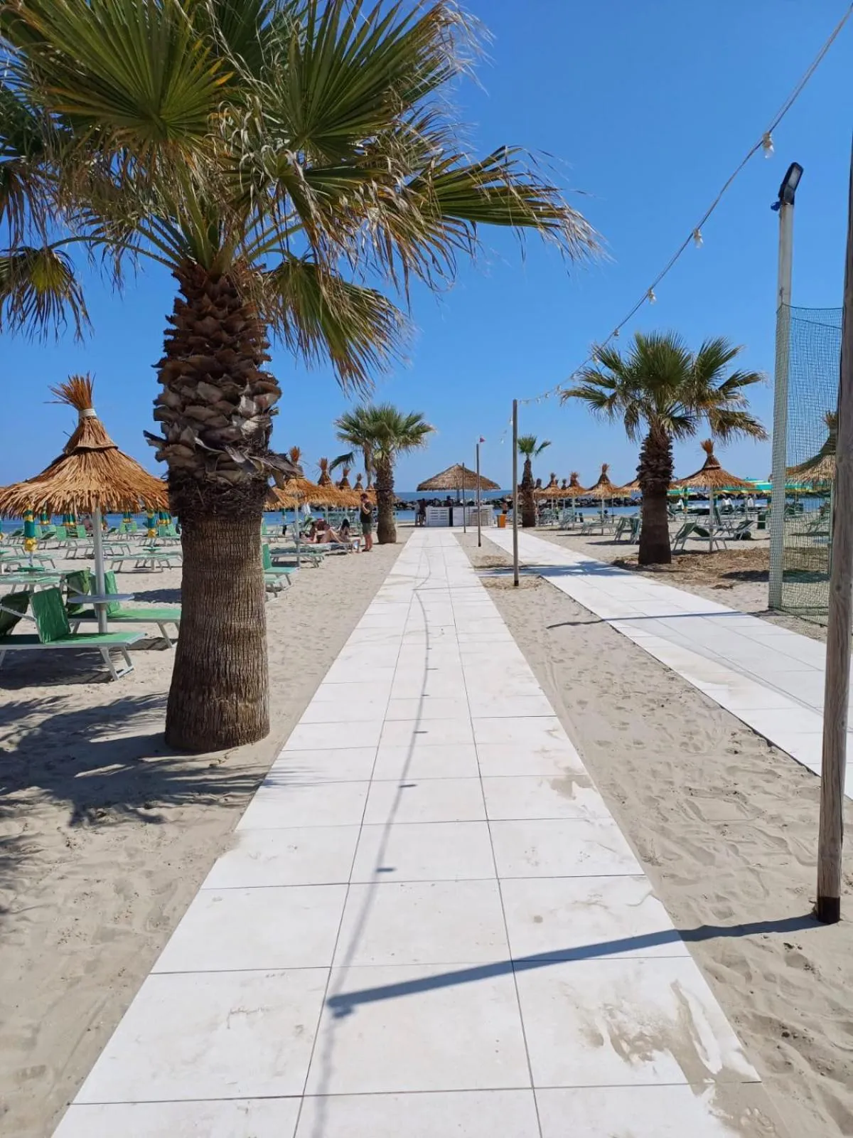 Beach in Hotel Nobel