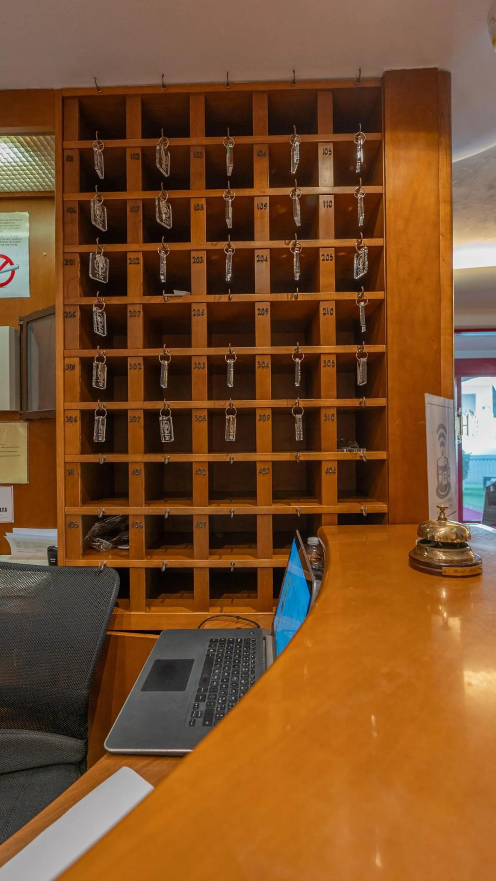 Lobby or reception in Hotel Nobel