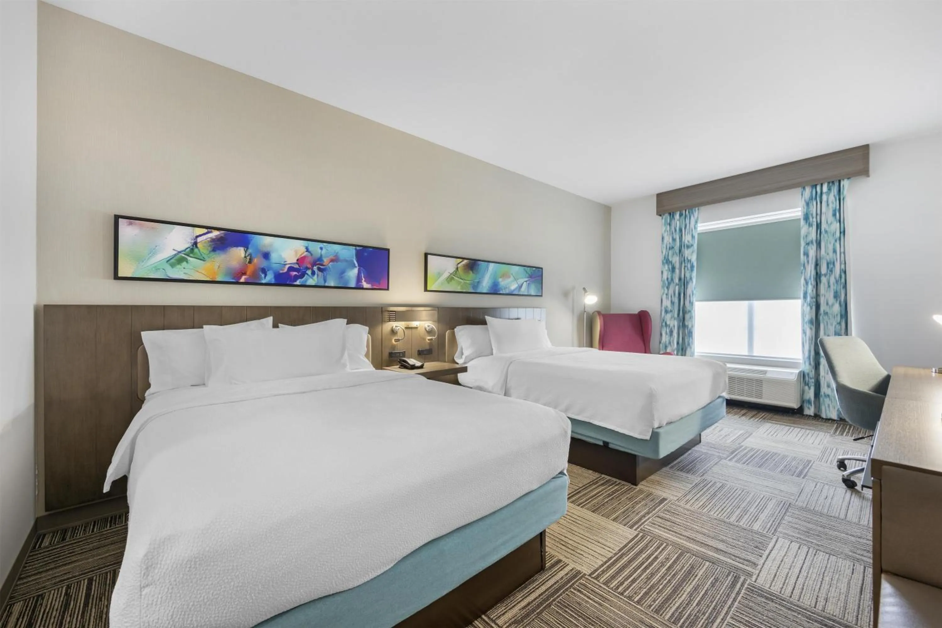 Bed in Hilton Garden Inn Gallatin