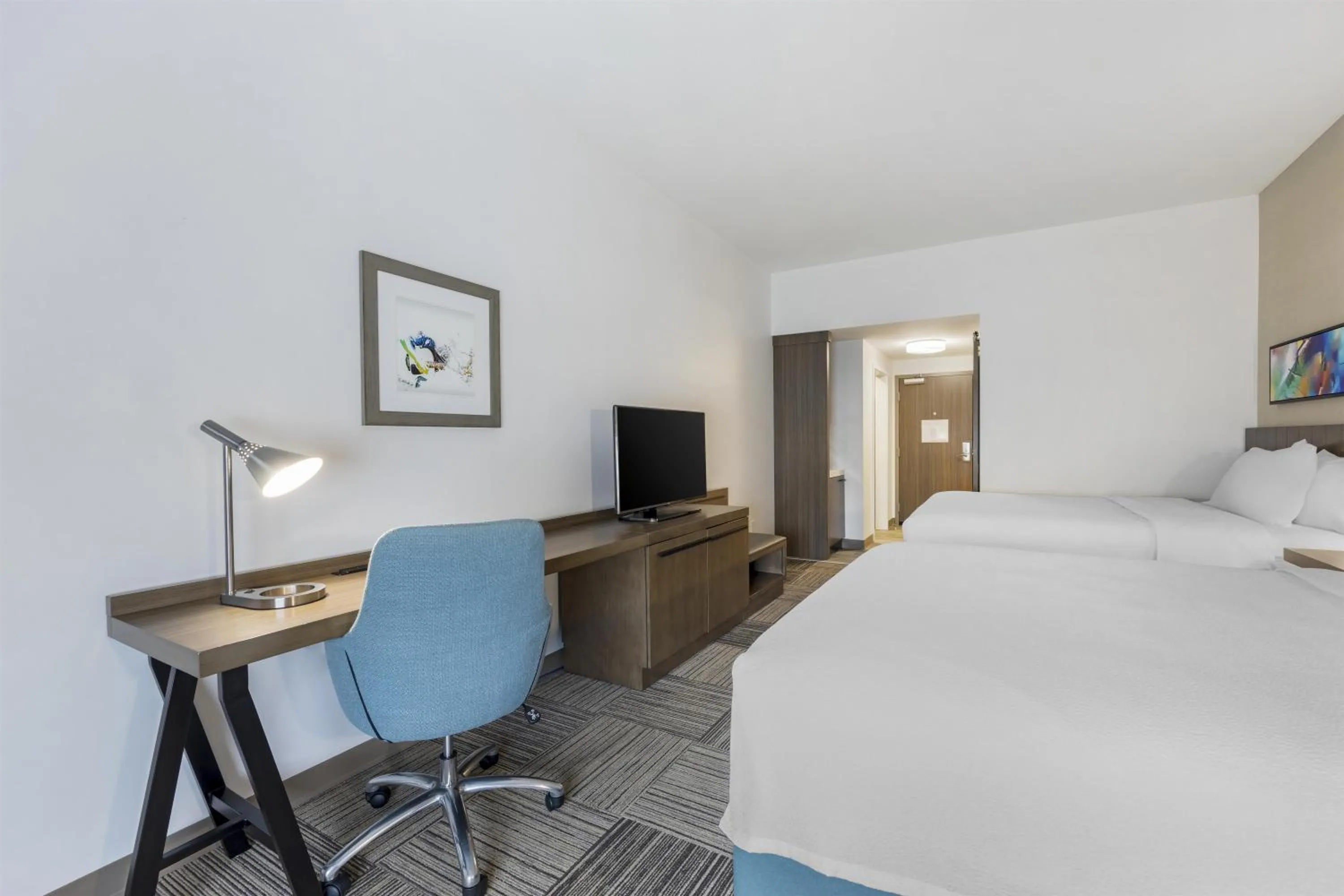 Bed in Hilton Garden Inn Gallatin