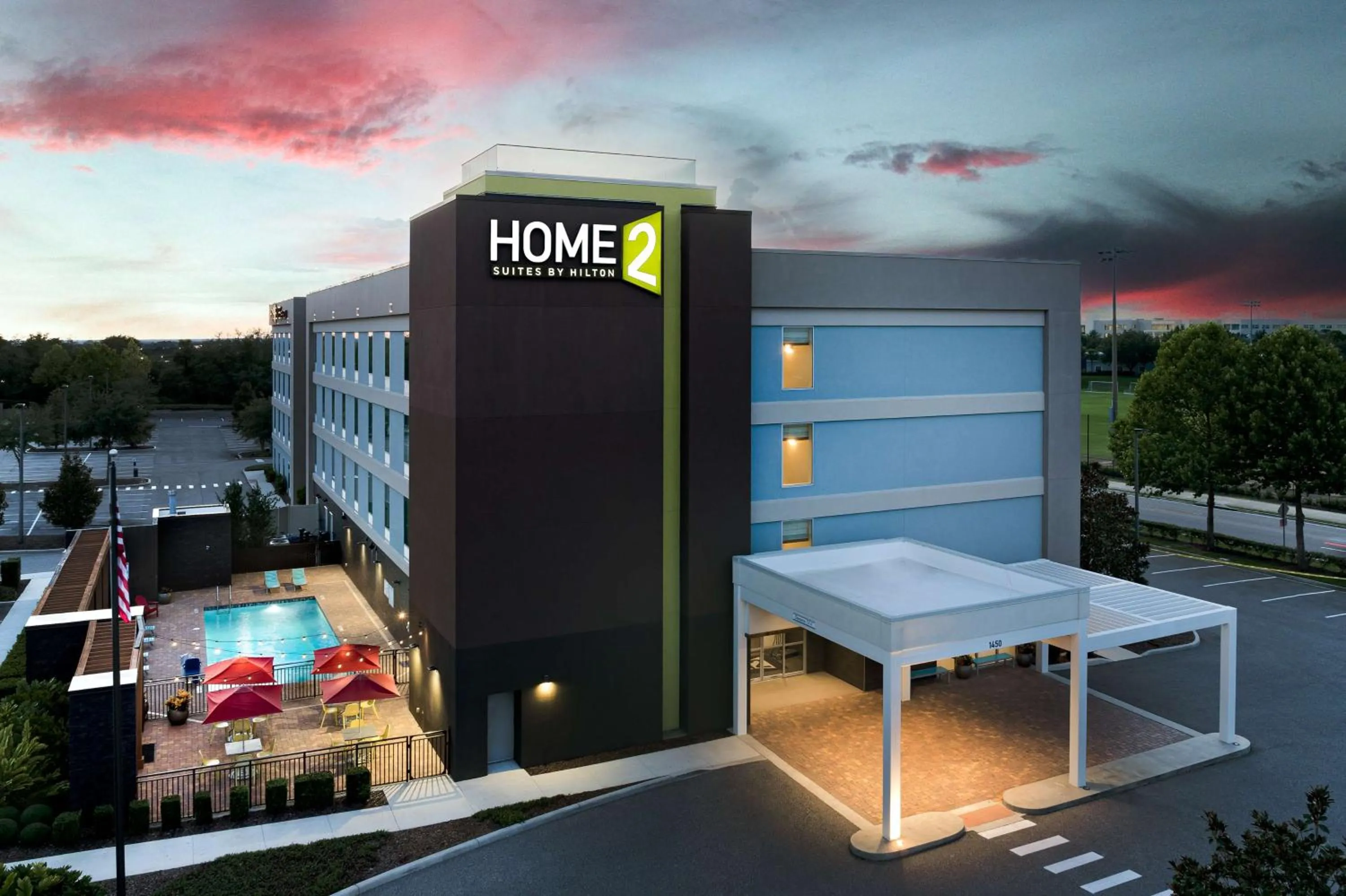 Property building in Home2 Suites By Hilton Clermont