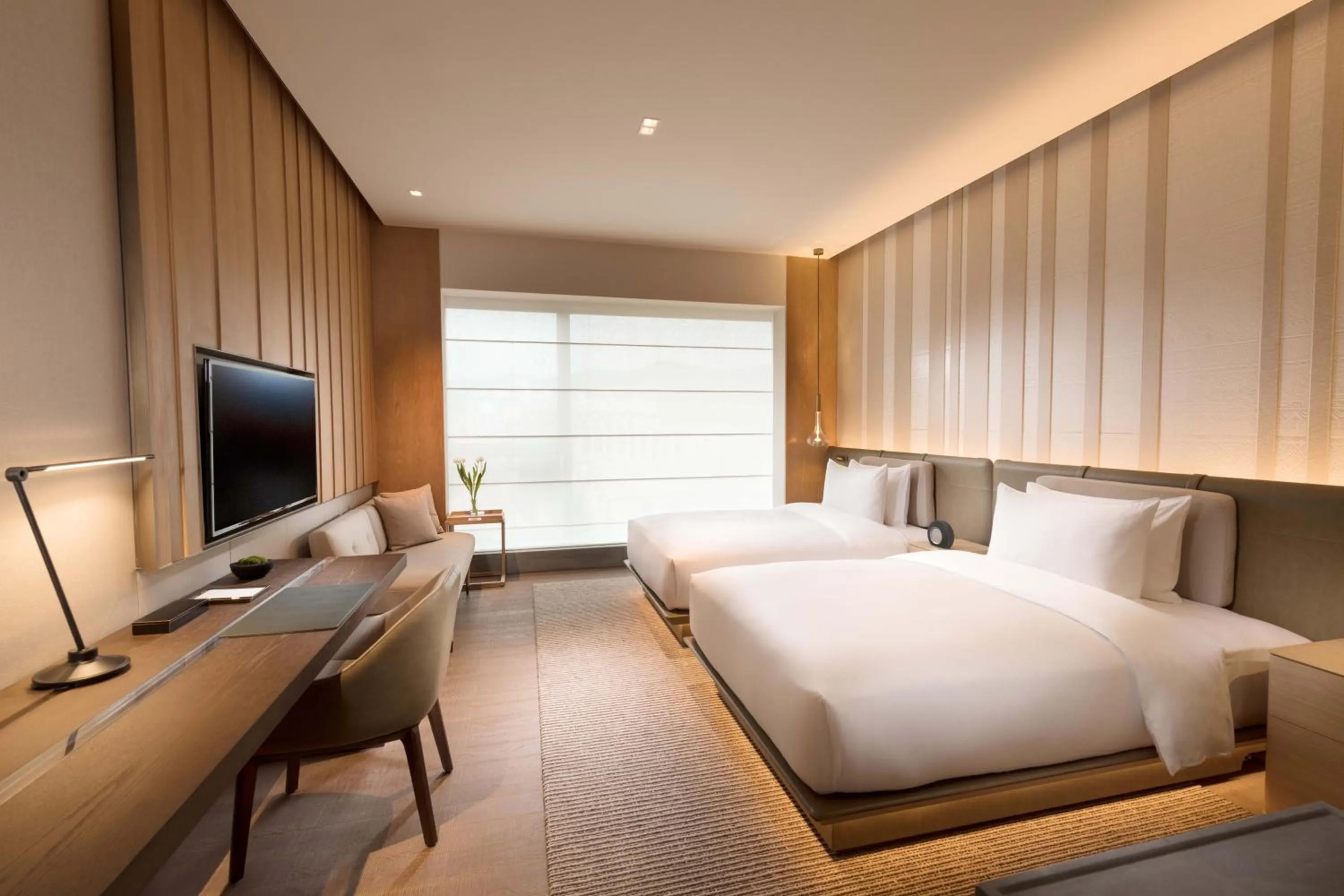Bed in Joyze Hotel Xiamen, Curio Collection By Hilton
