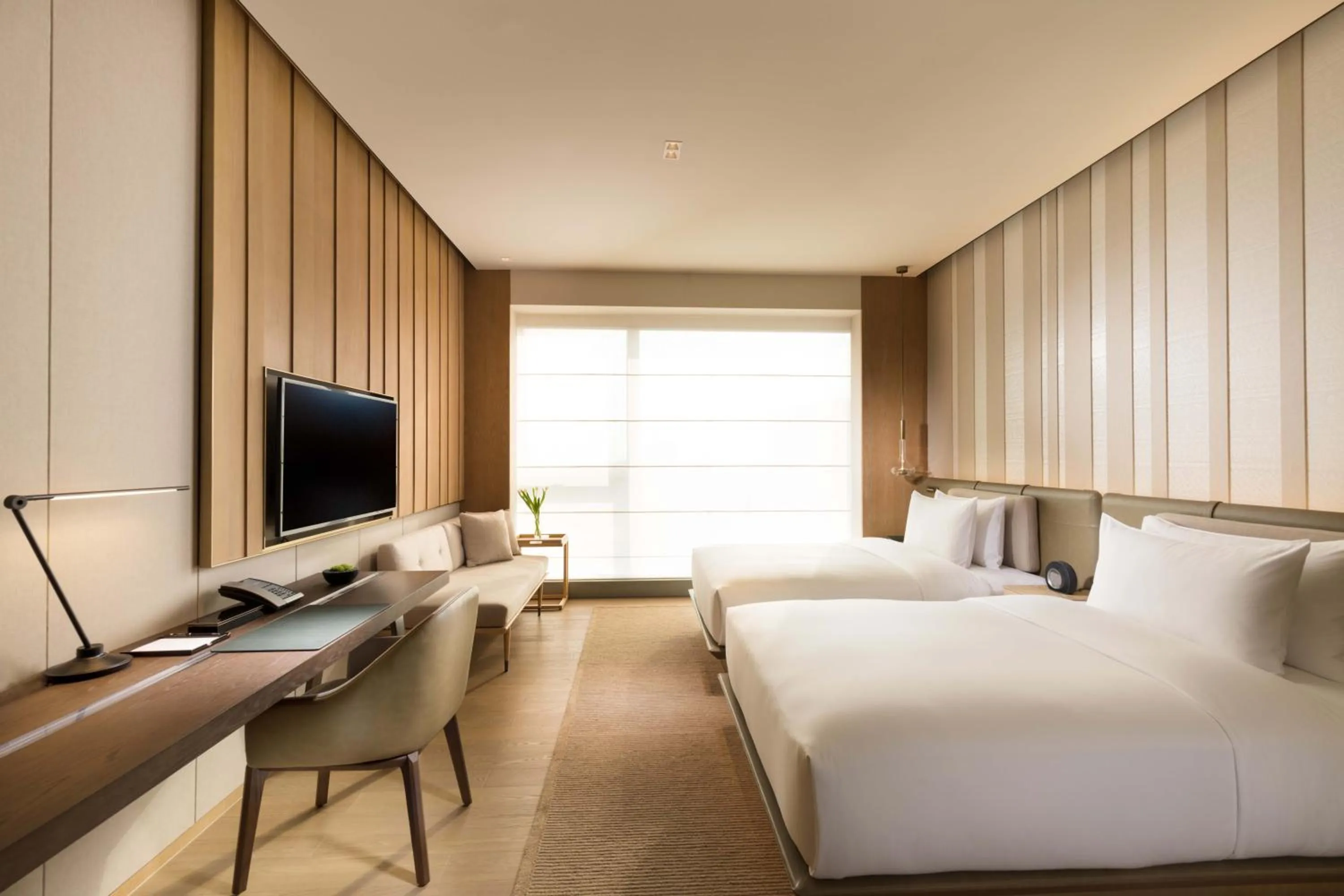 Bed in Joyze Hotel Xiamen, Curio Collection By Hilton