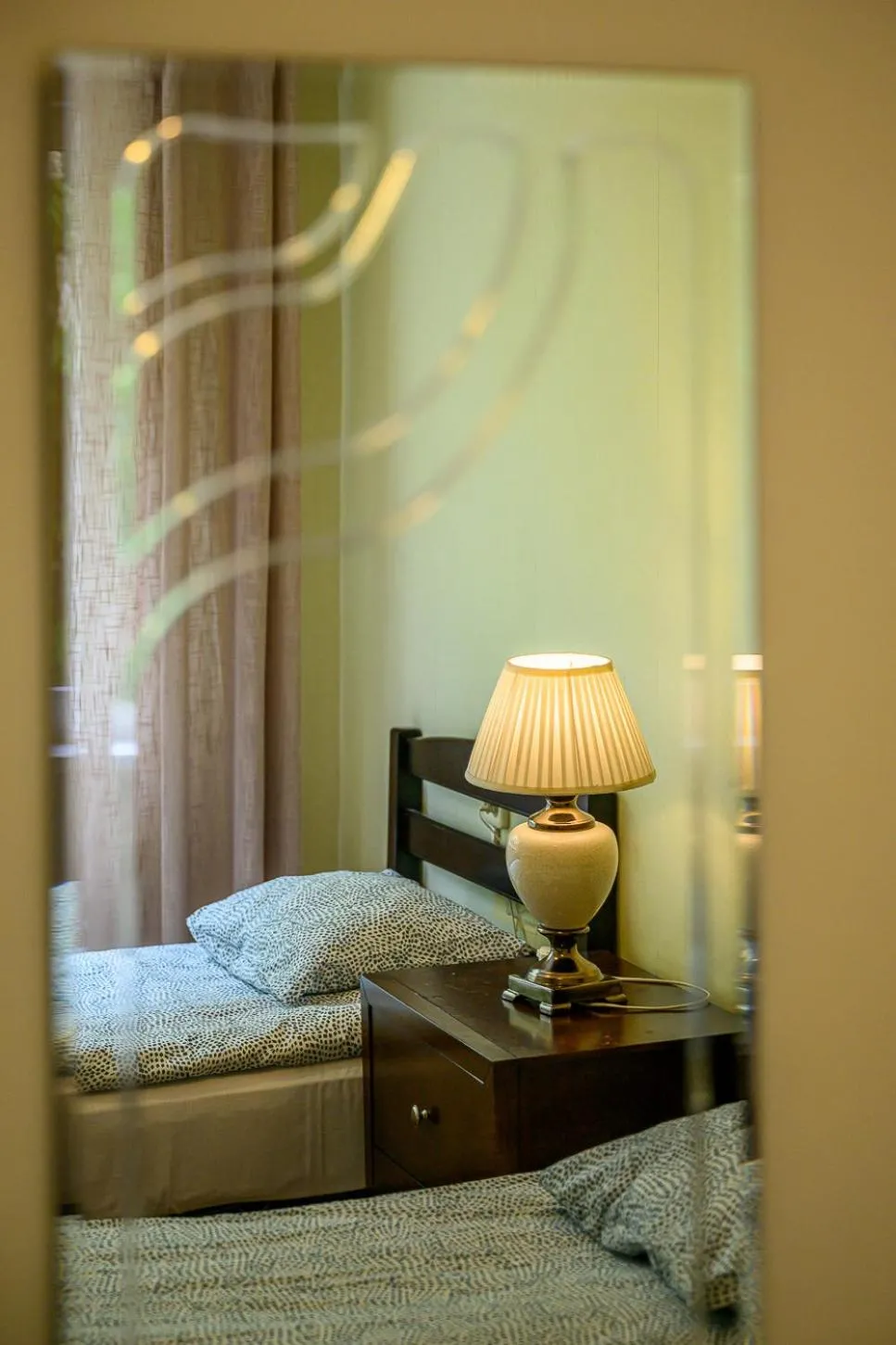 Bed in Liepu Hostelis
