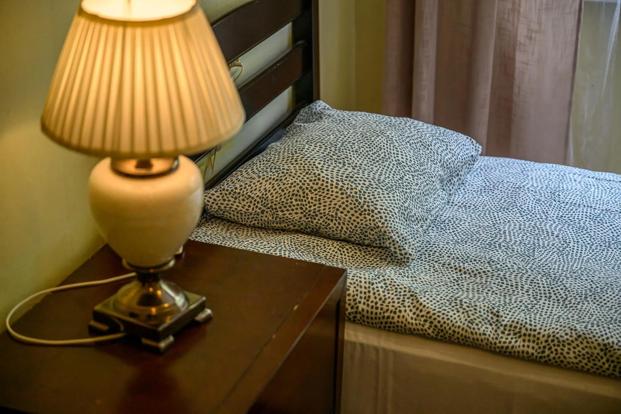 Bed in Liepu Hostelis