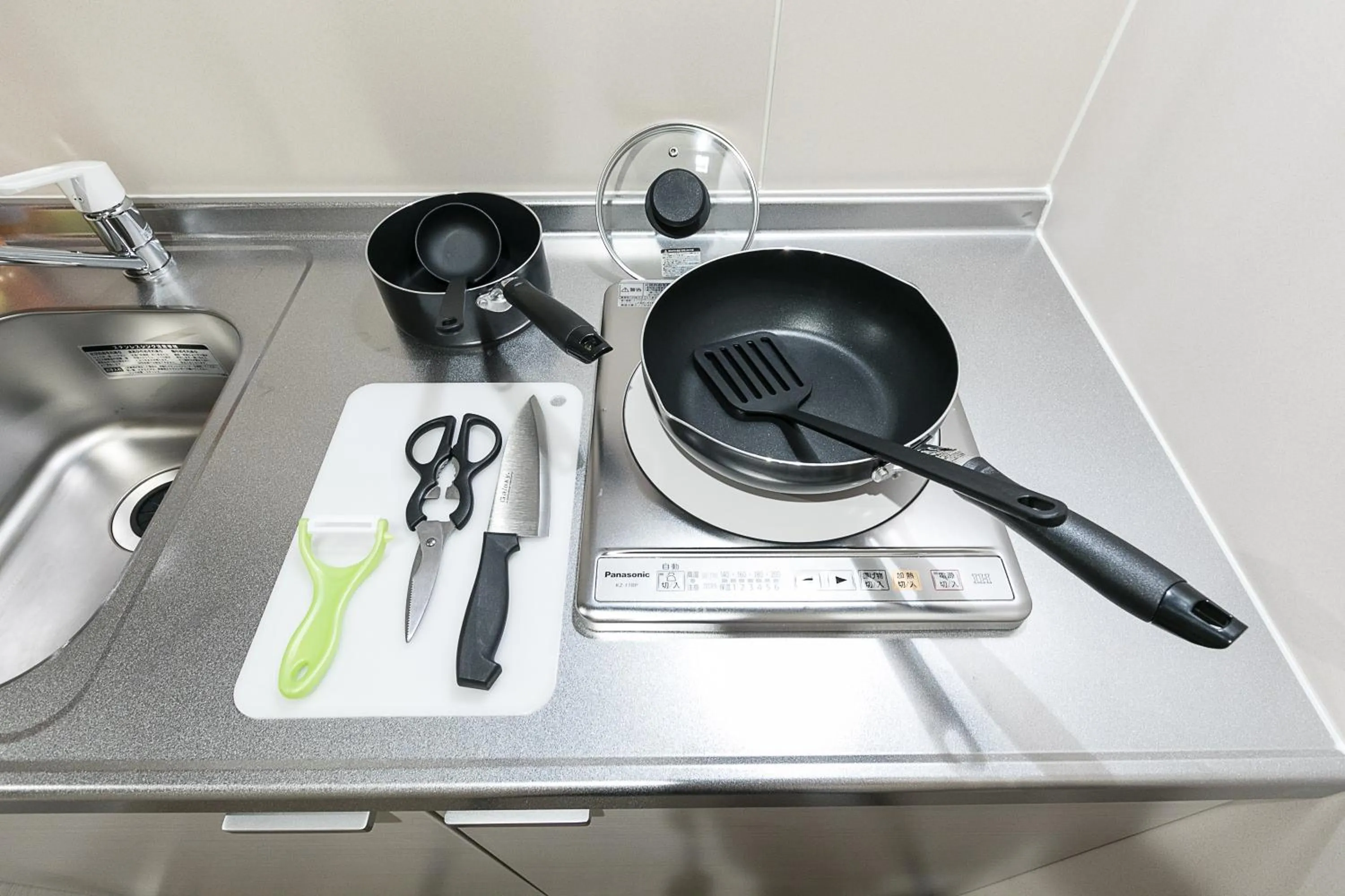 Kitchen or kitchenette in Stay SAKURA Kyoto Ryu