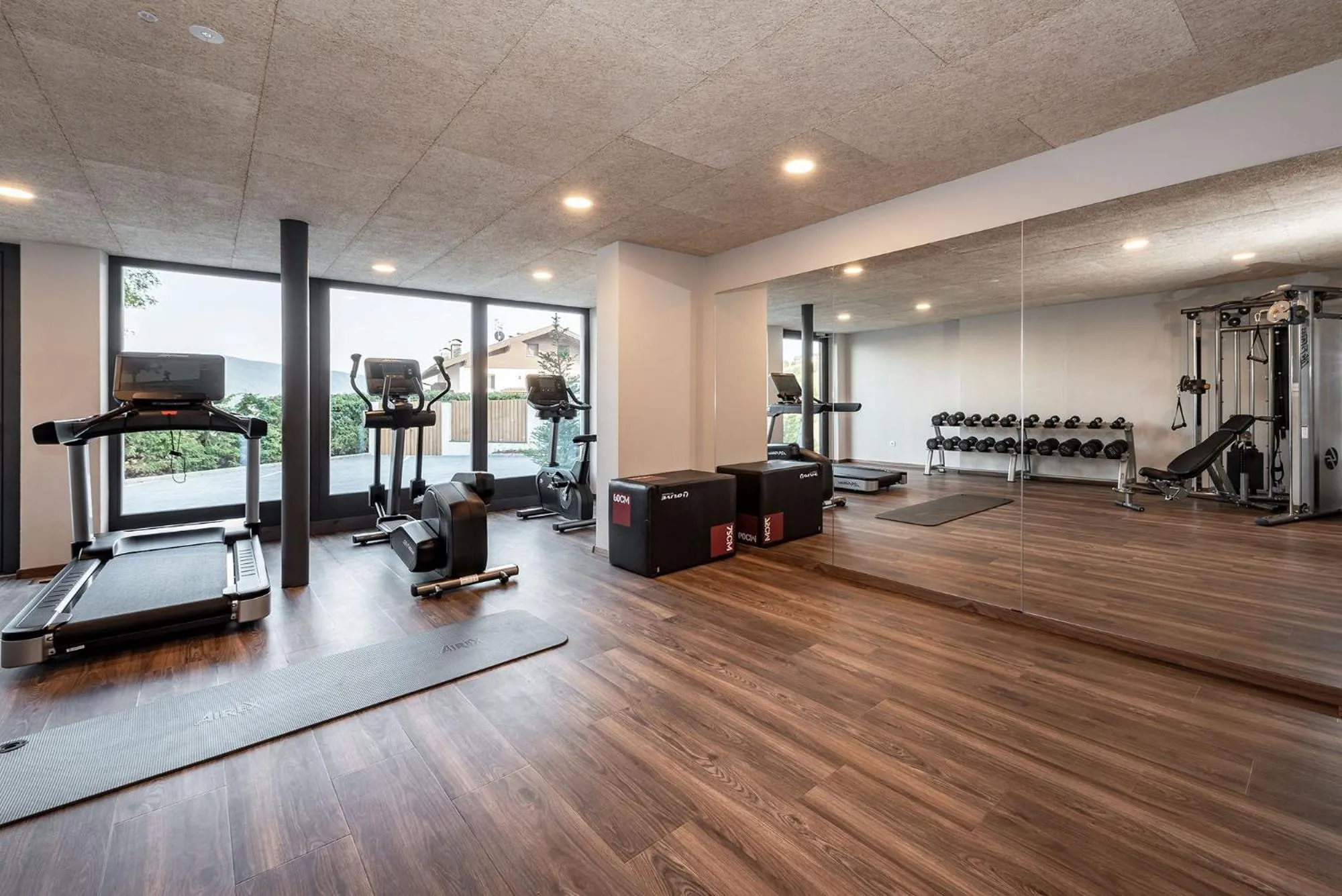 Fitness centre/facilities in Hotel Edelweiss