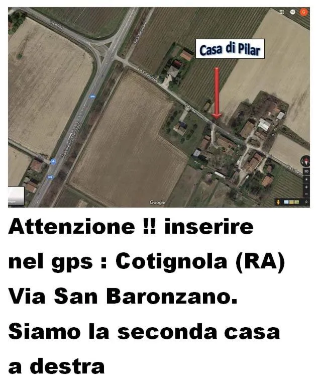 Bird's eye view in La casa di Pilar