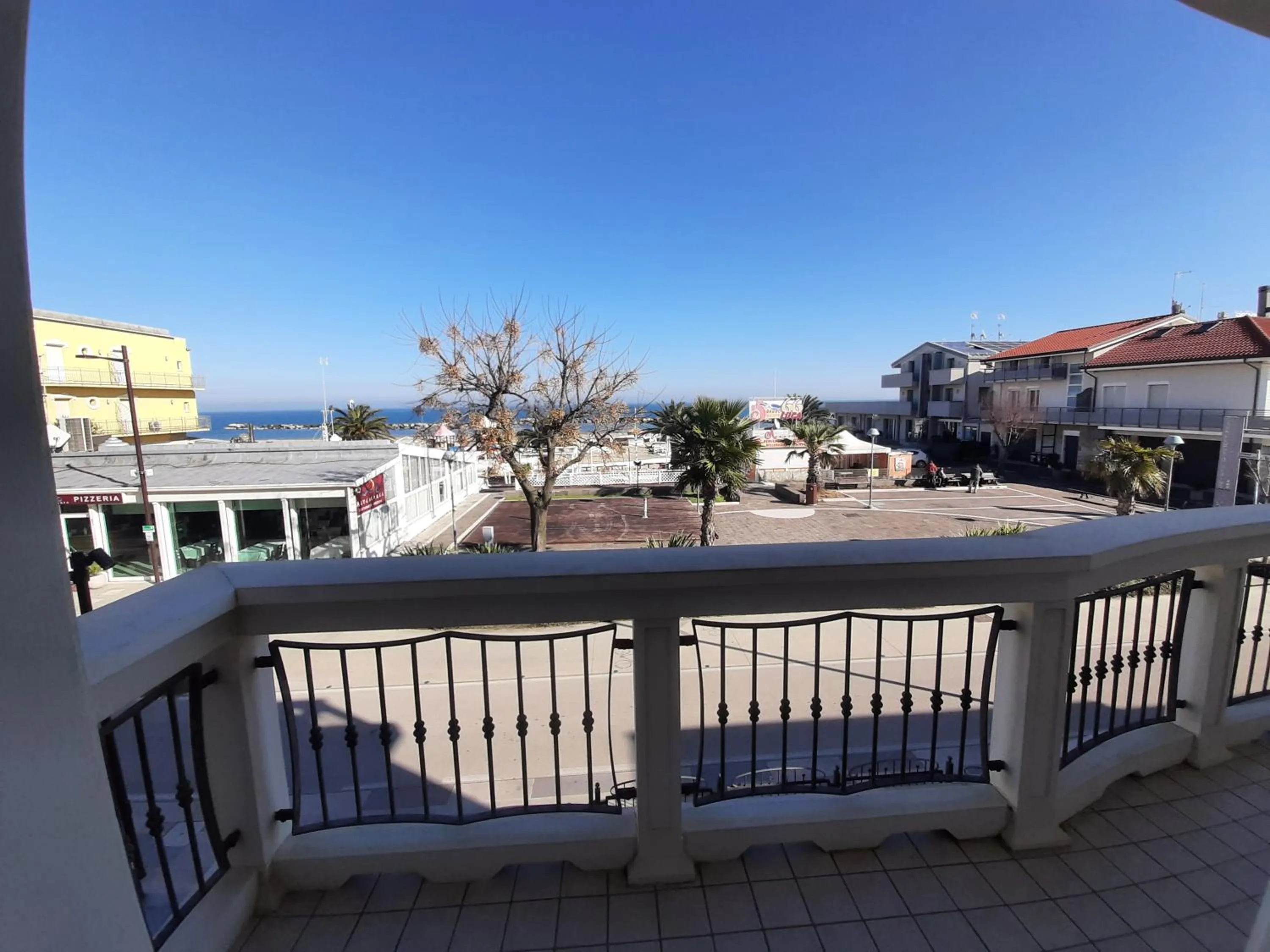 Balcony/Terrace in Residenza Mediterranea Apartments
