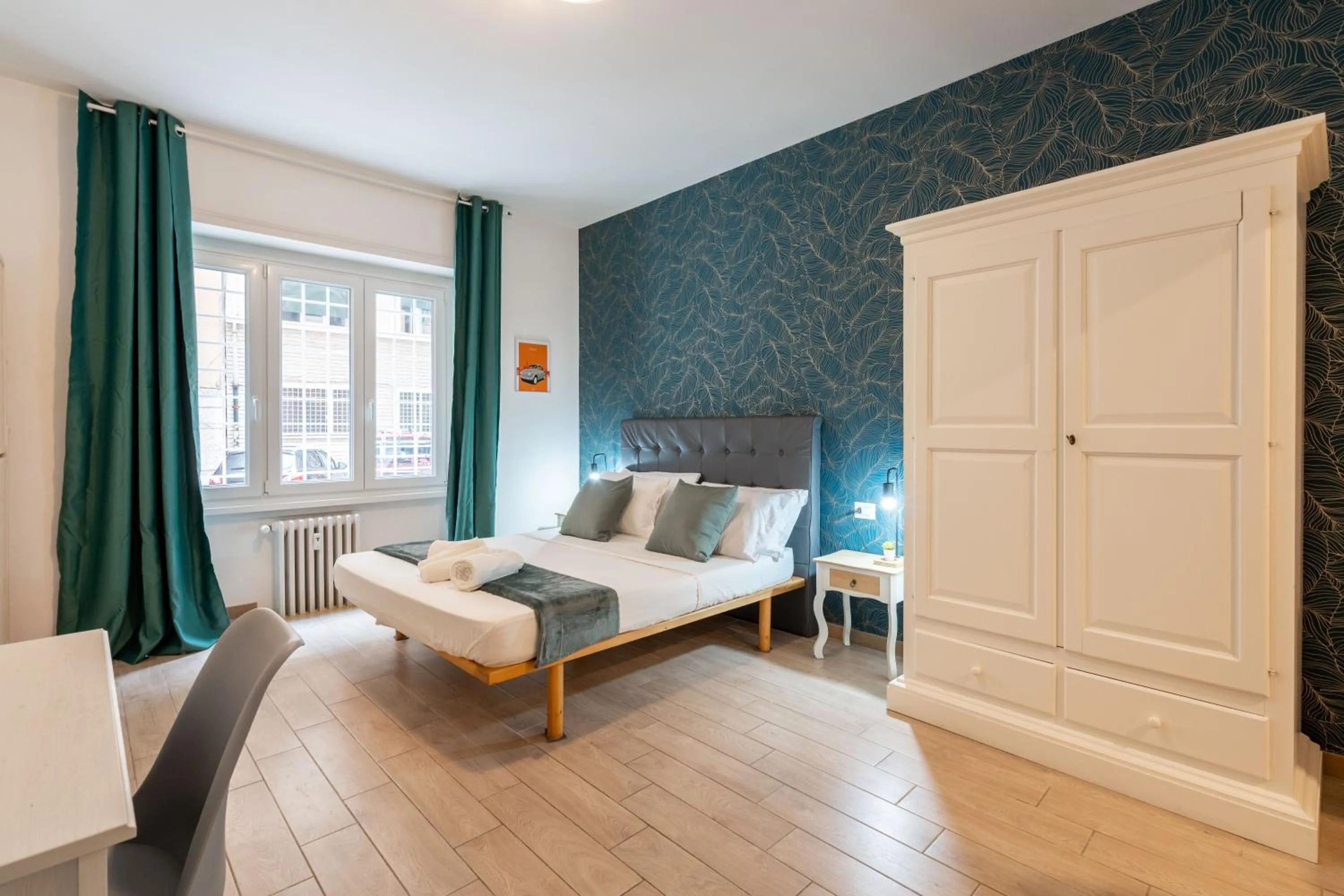 Bed in VaticanRome GUESTHOUSE