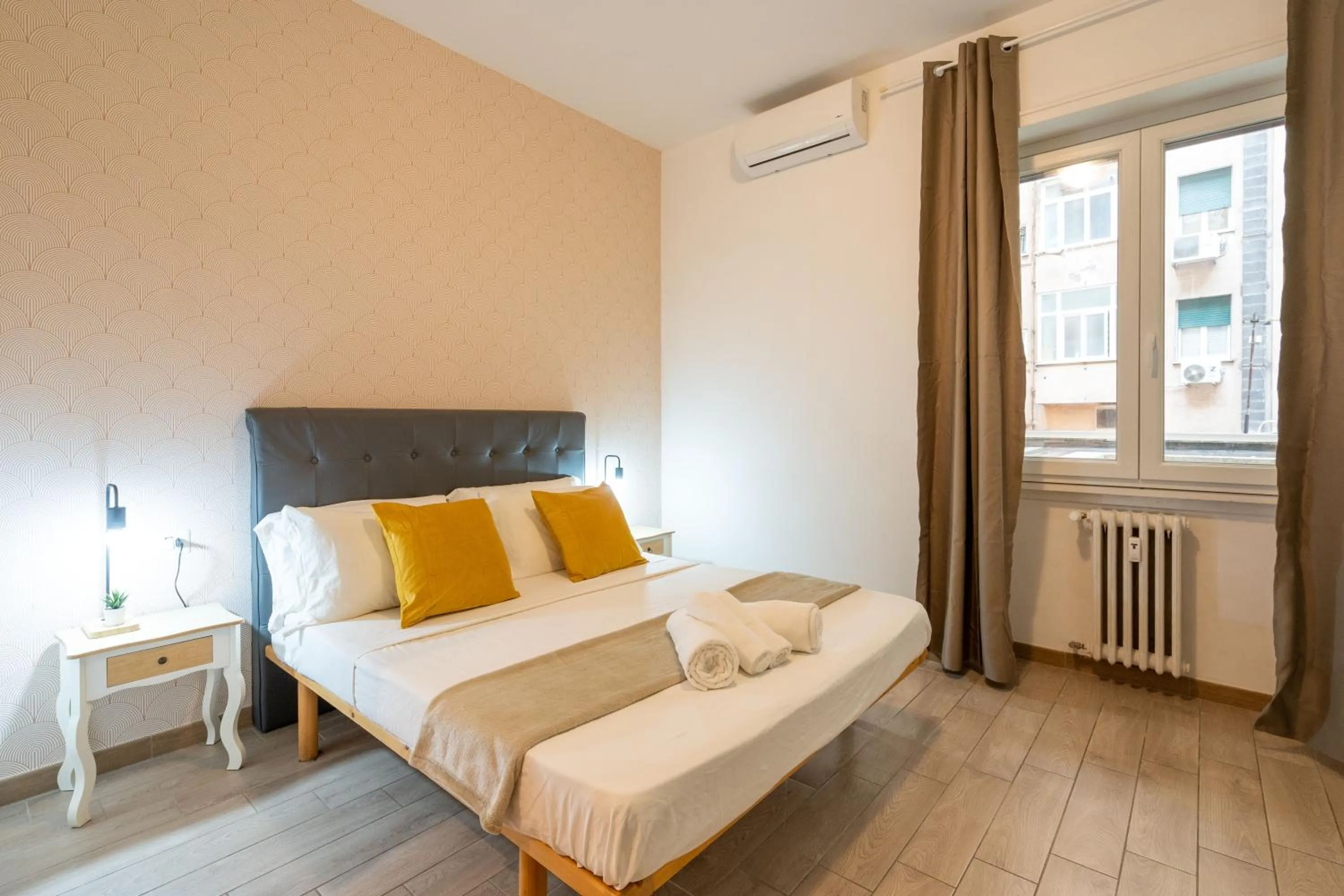 Bed in VaticanRome GUESTHOUSE