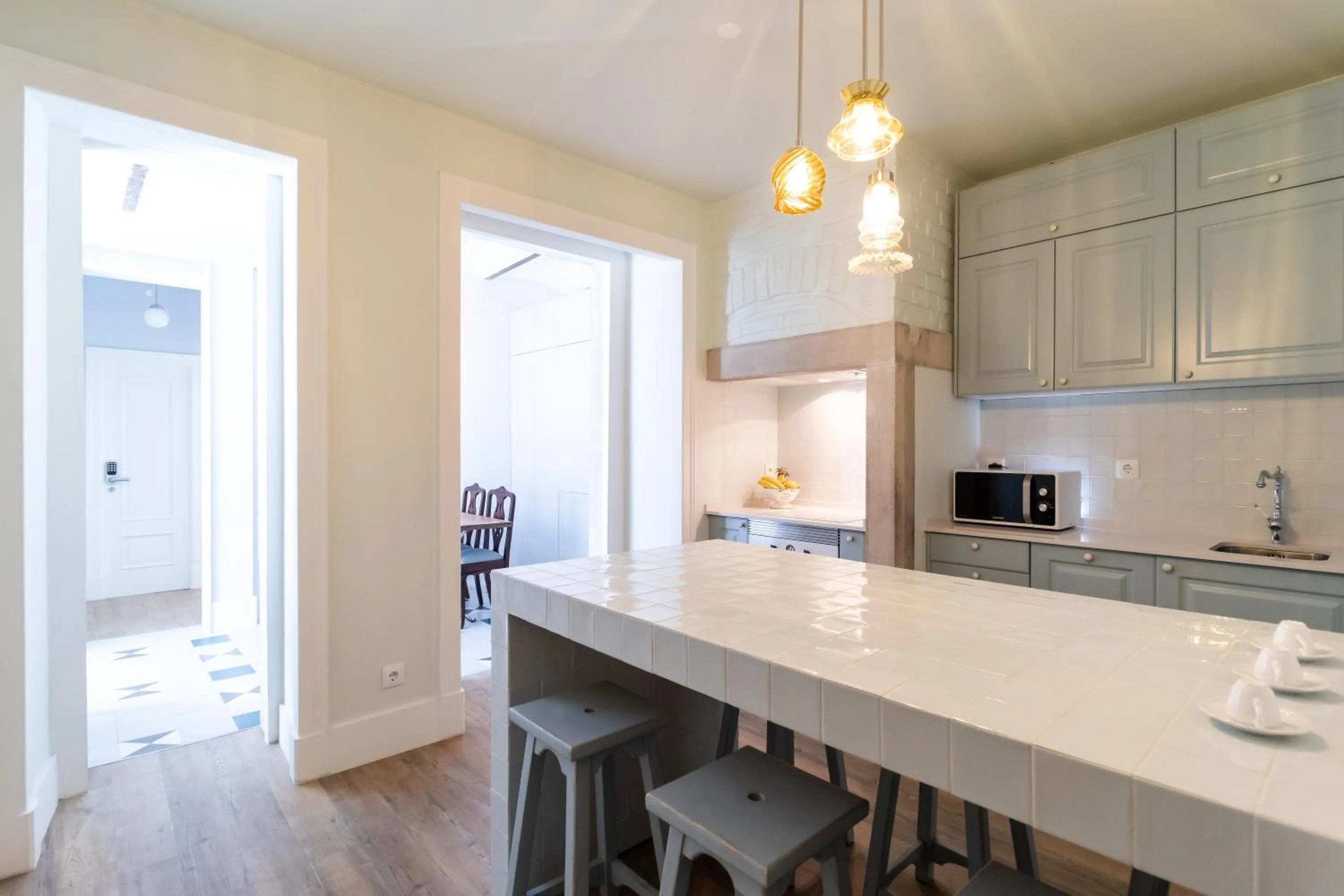 Dining area in 1898 Home & Suites