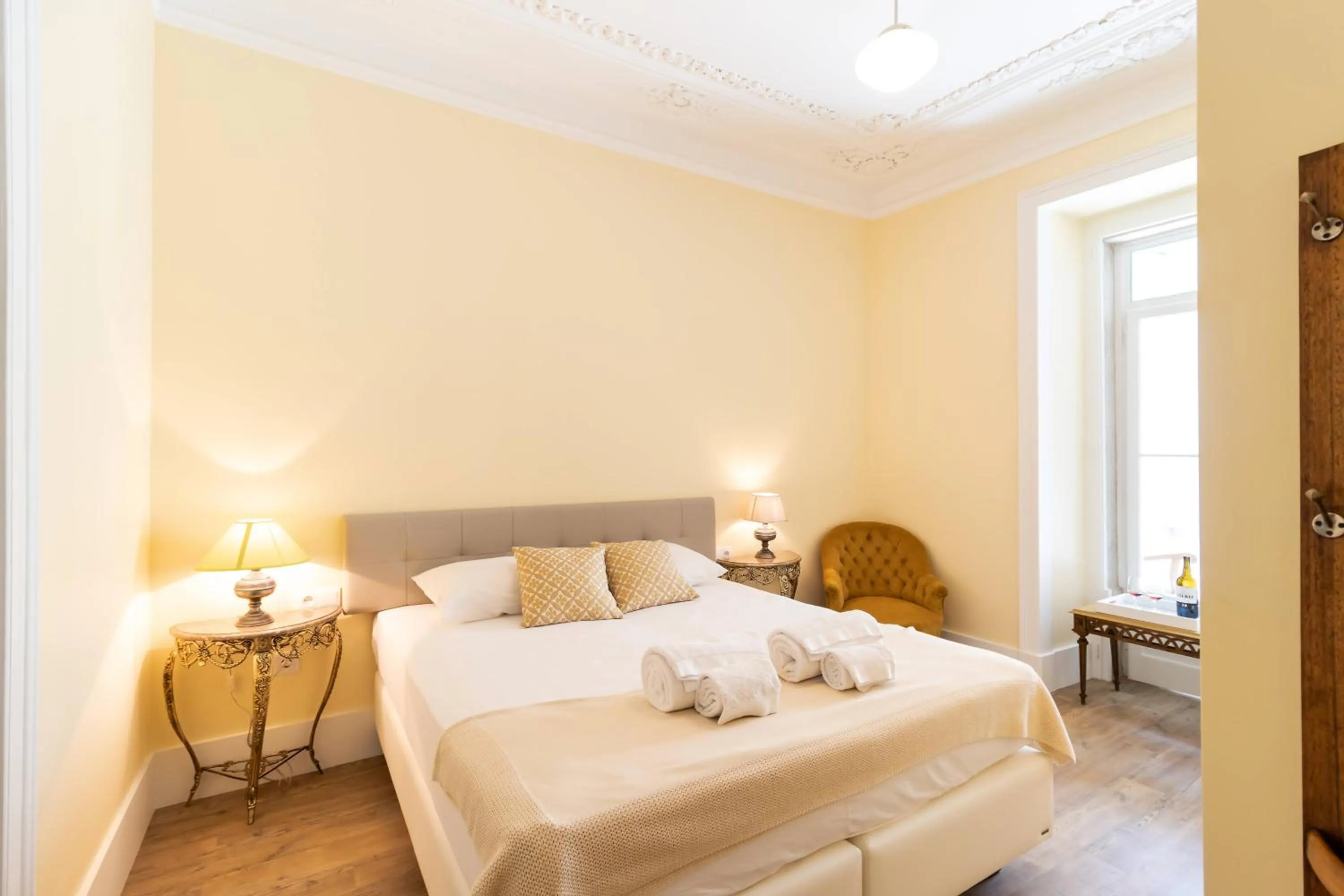 Bedroom, Bed in 1898 Home & Suites