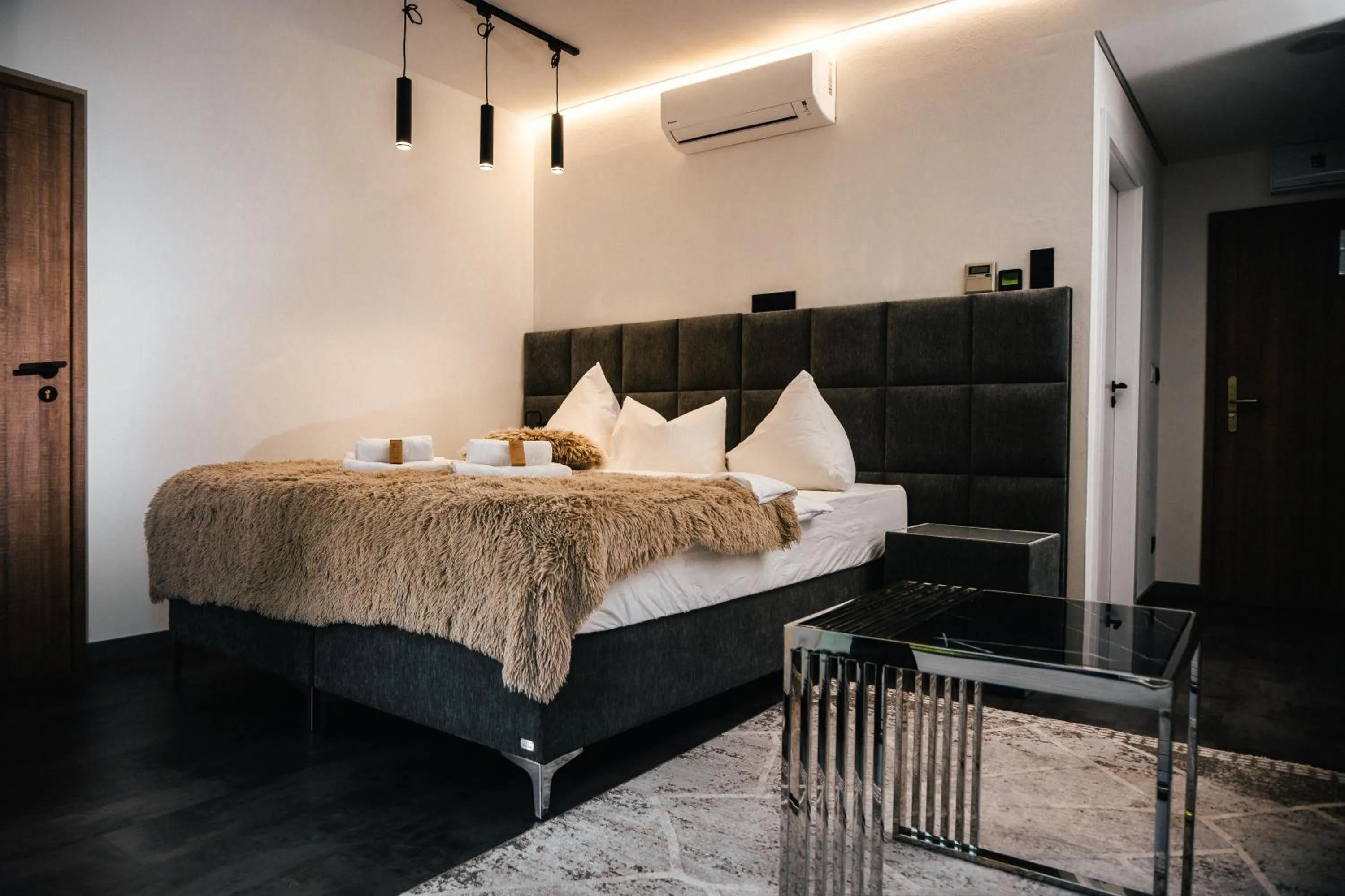 Bed in Hotel Marlene