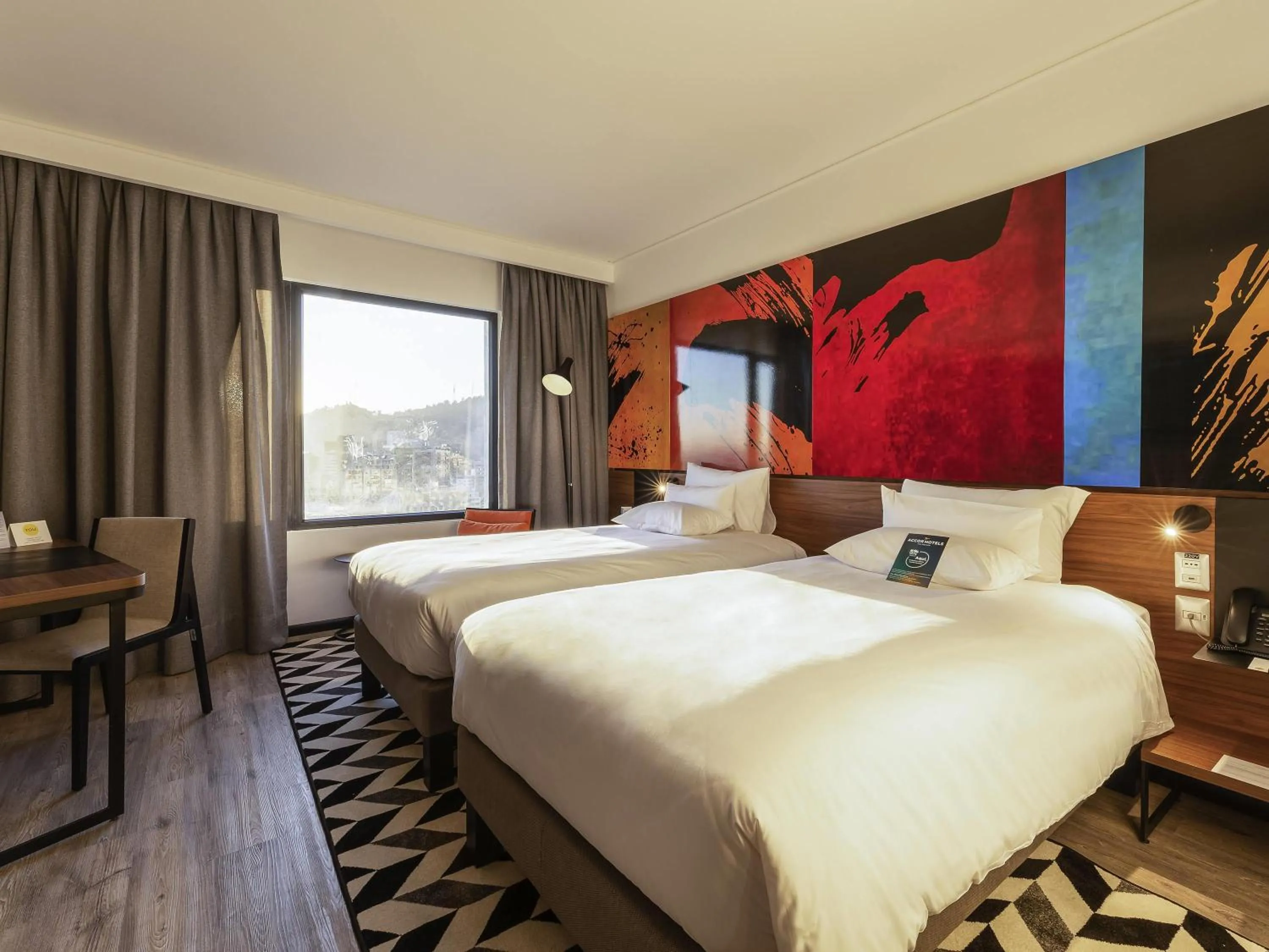 Bedroom, Bed in Novotel Santiago Providencia