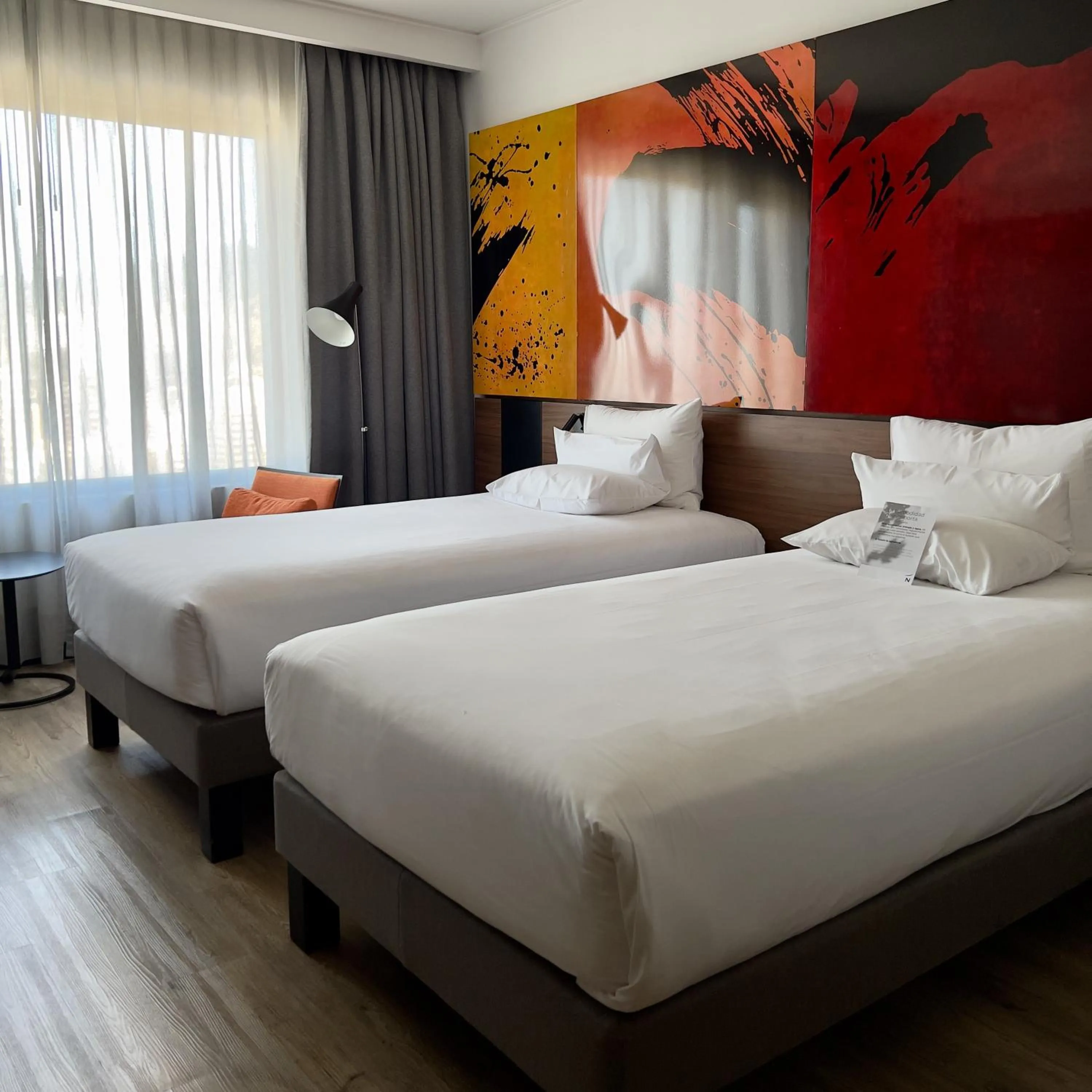 Bed in Novotel Santiago Providencia