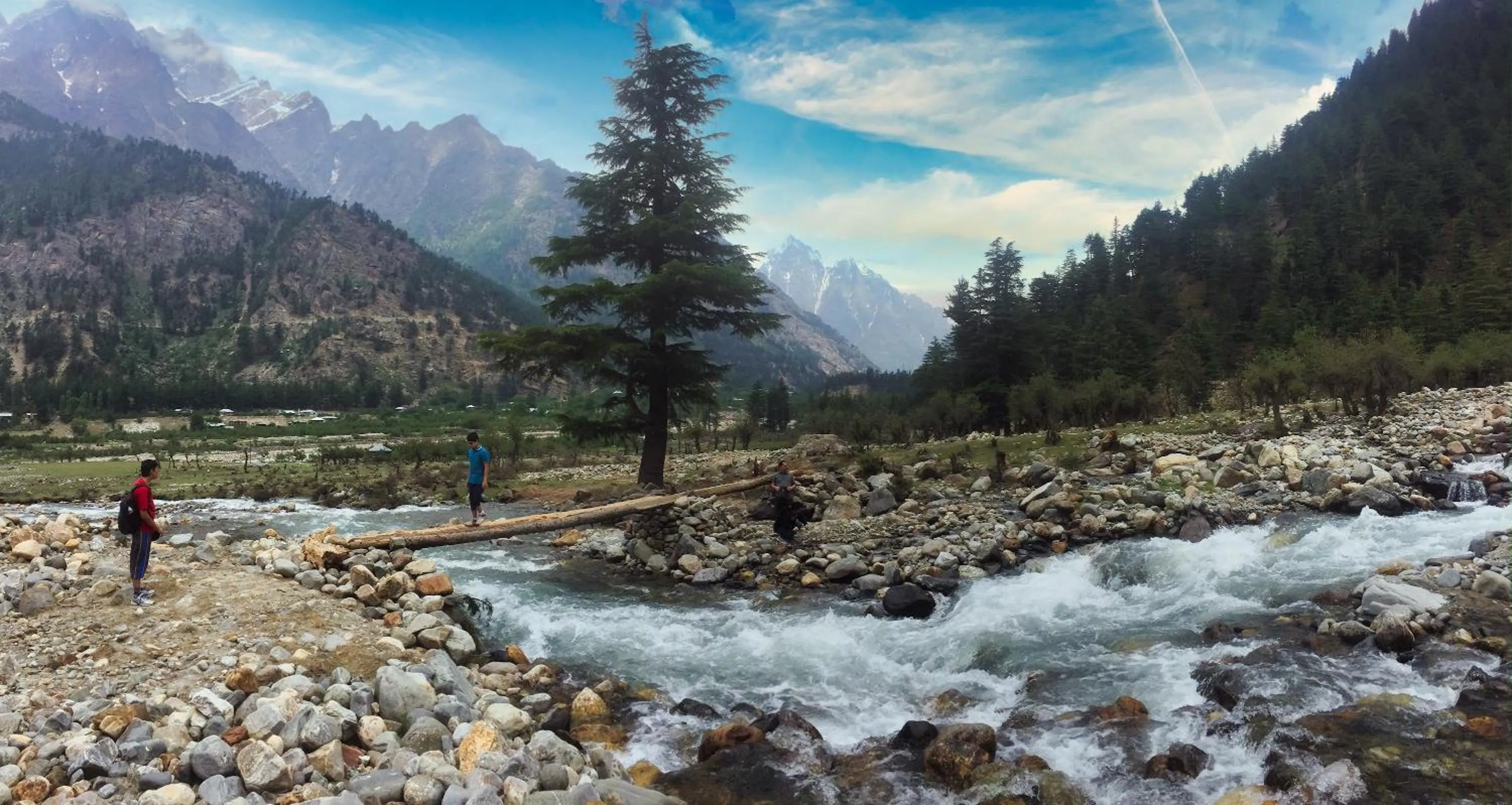 View (from property/room) in Banjara Camp and Retreat Sangla