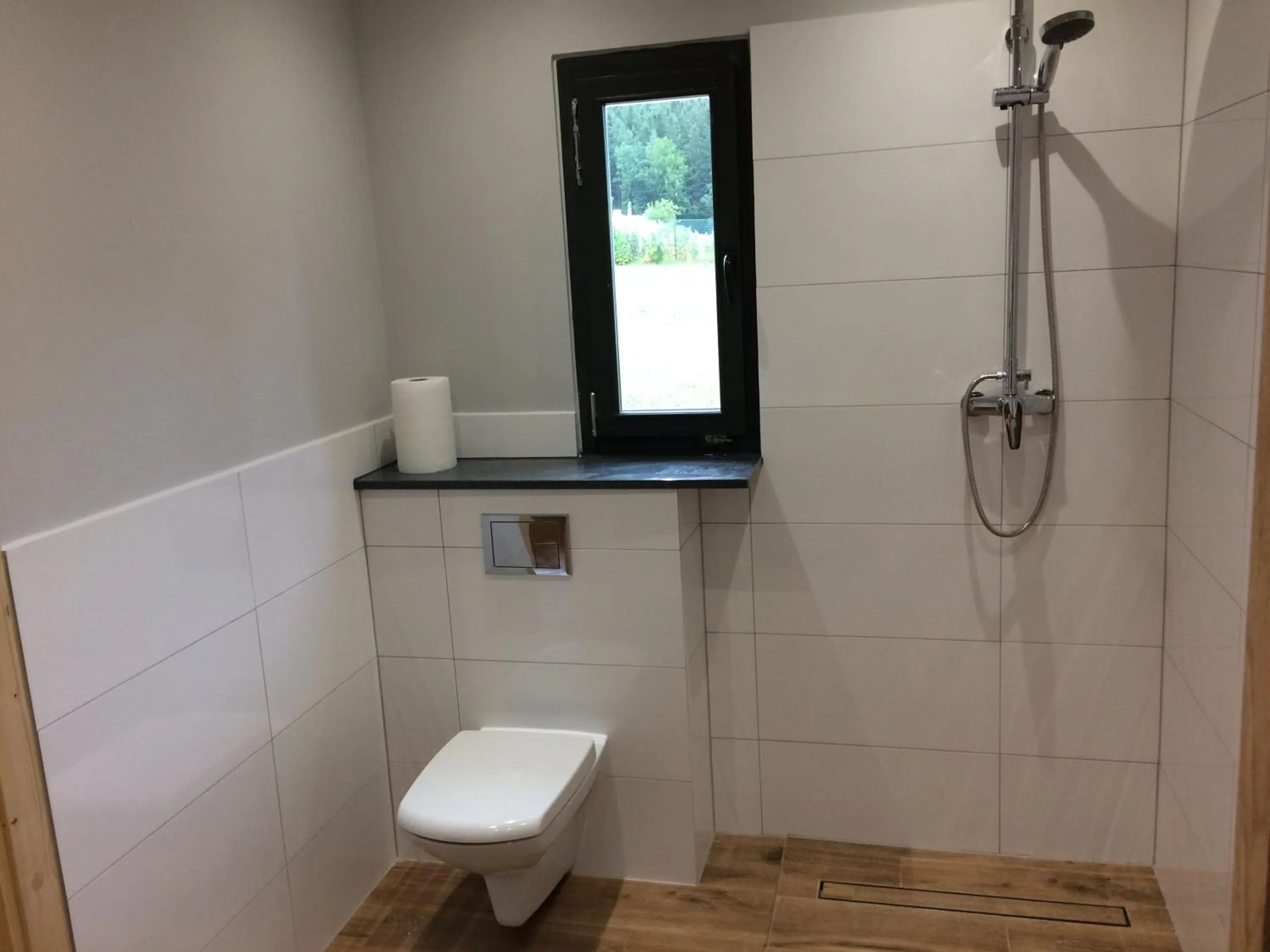 Bathroom in Domek letniskowy
