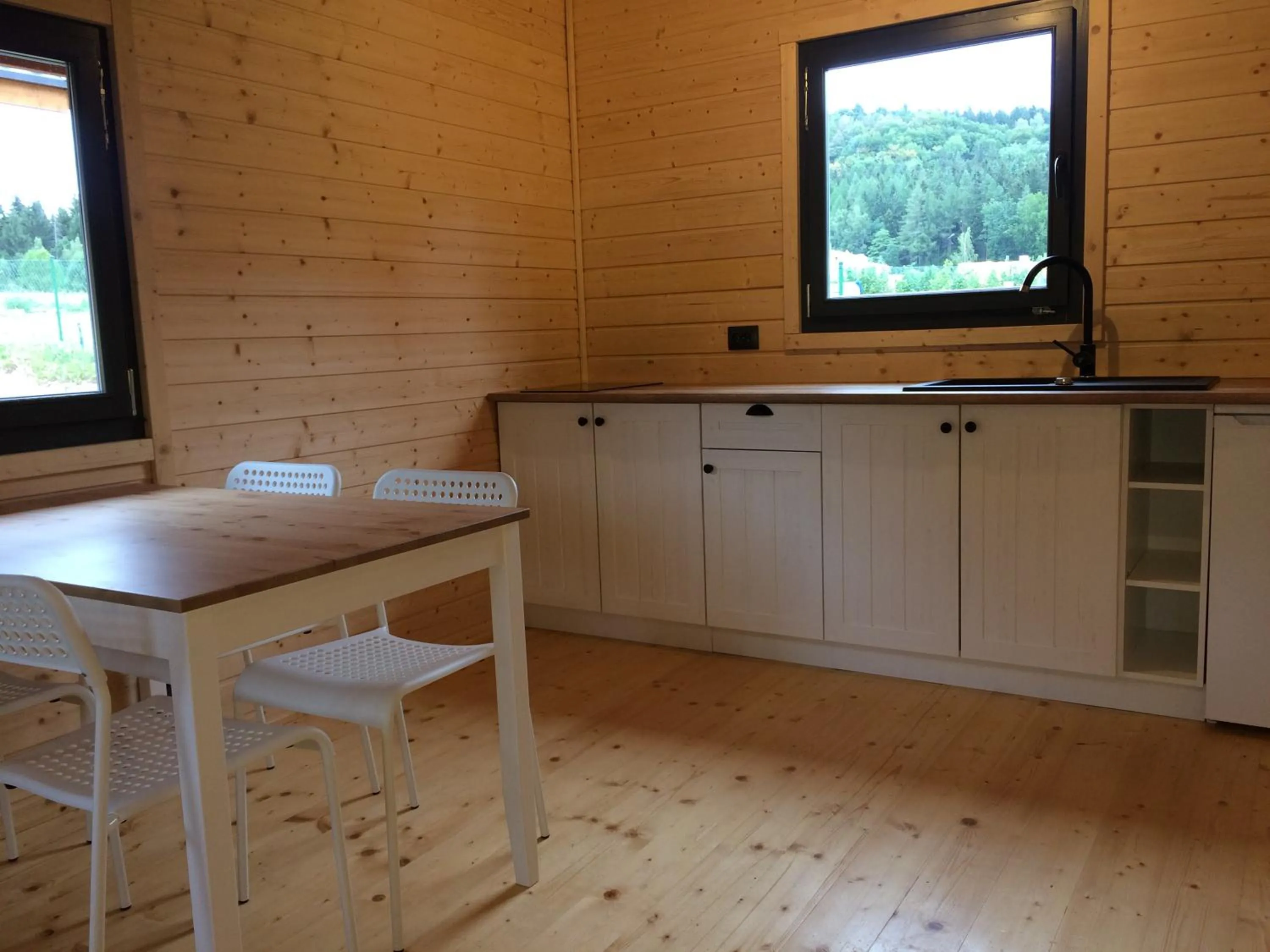 Kitchen or kitchenette in Domek letniskowy